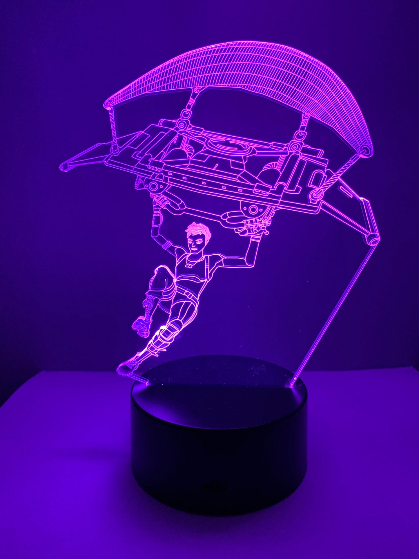 Lampe 3D DEL Fortnite Parachute