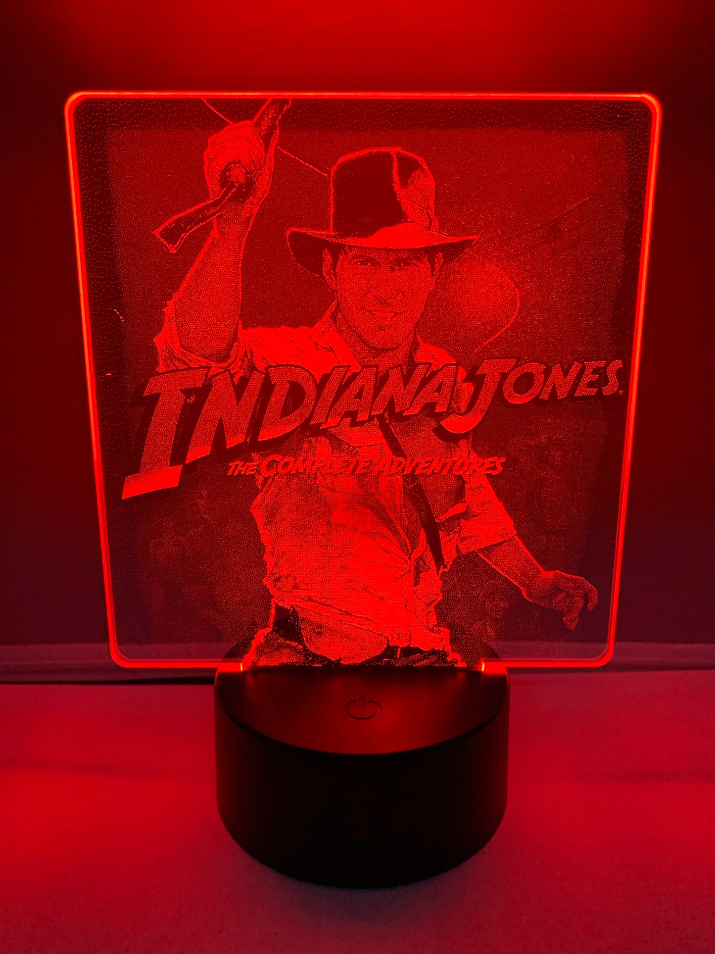 Lampe DEL Photo Réaliste Indiana Jones
