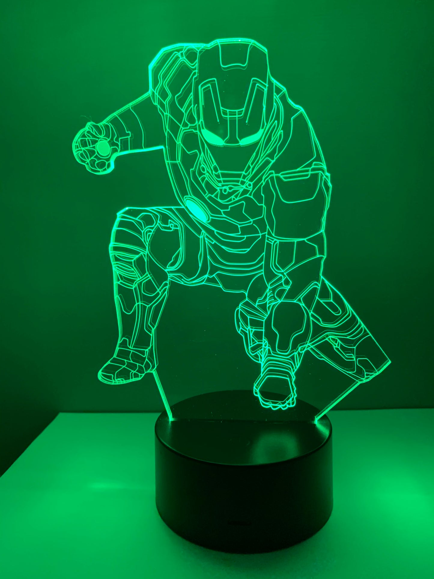 Lampe 3D DEL Iron Man