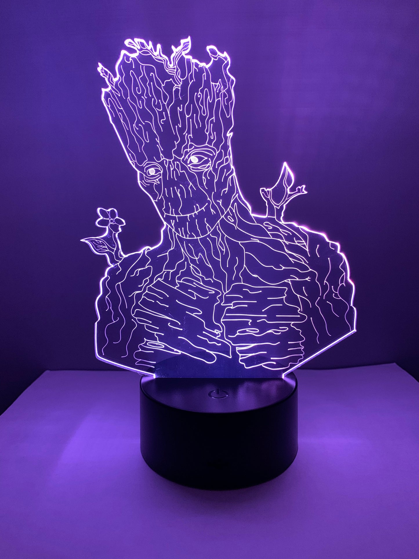 Lampe 3D DEL Groot - Les Gardiens de la galaxie