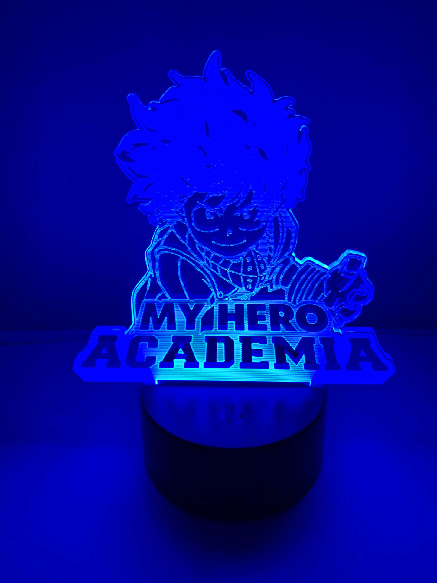 Lampe 3D DEL My Hero Academia