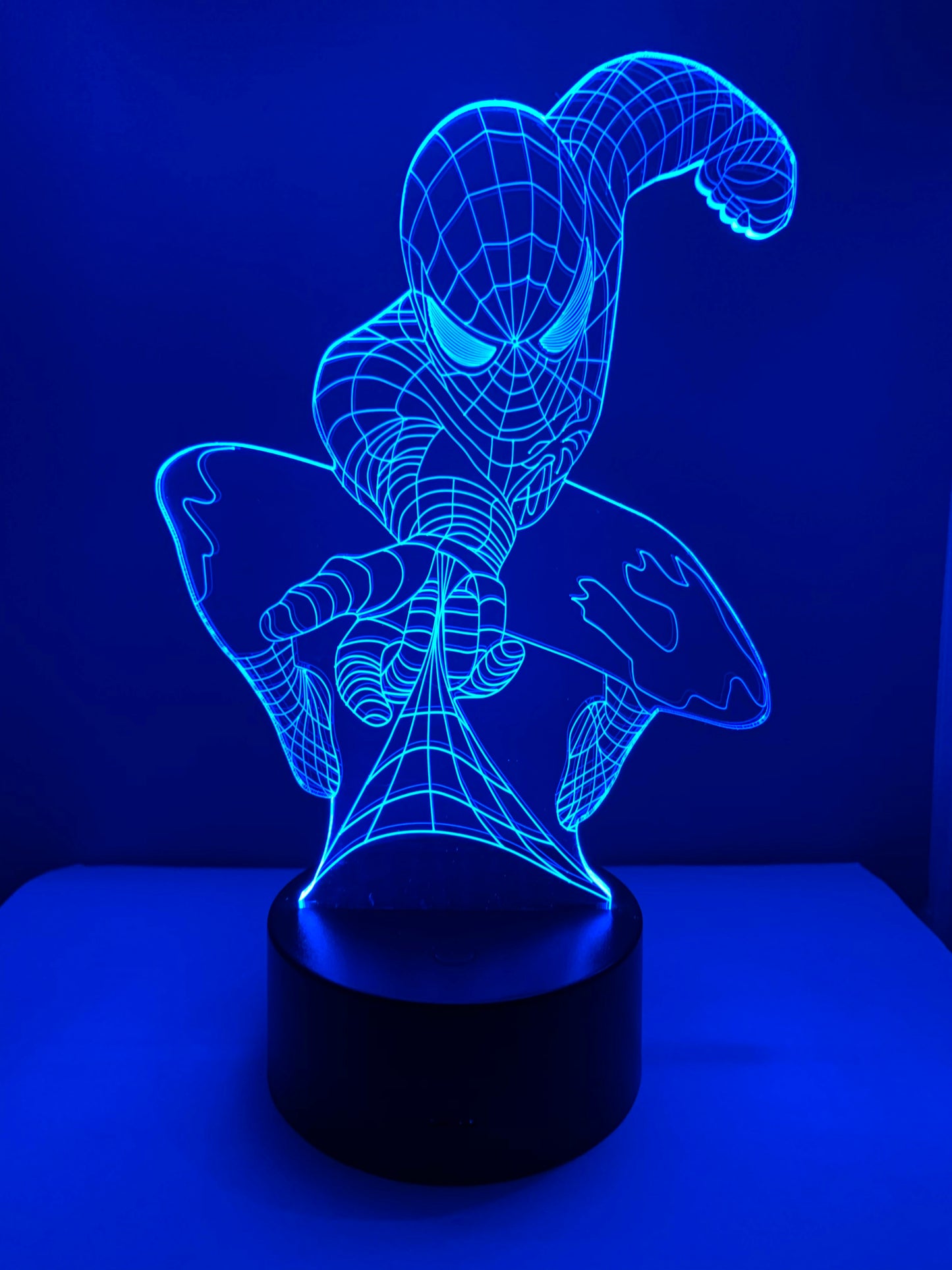 Lampe 3D DEL Spiderman
