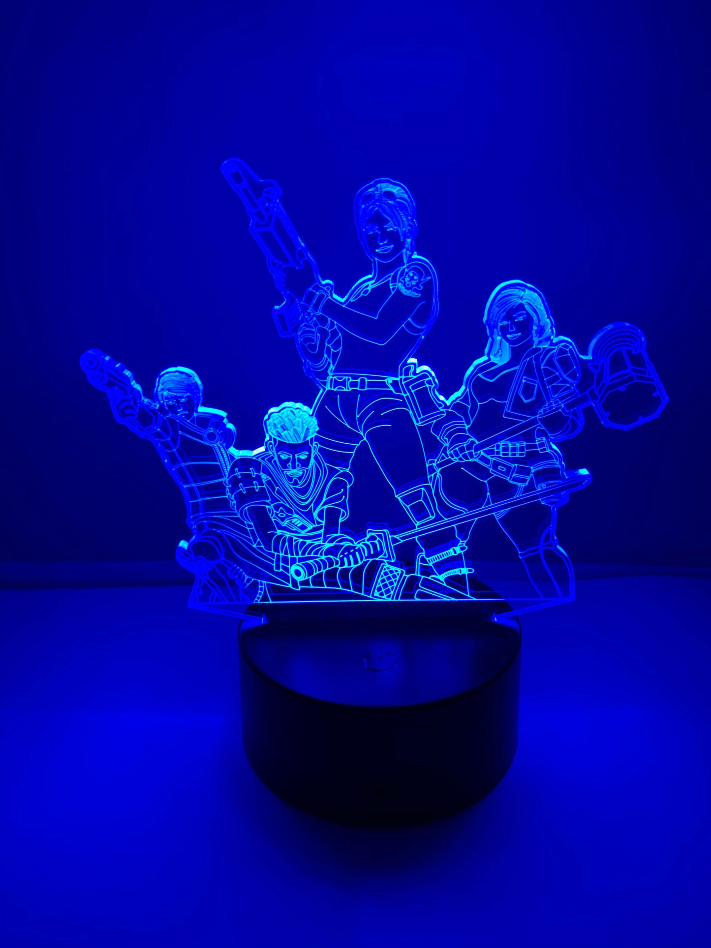 Lampe 3D DEL Fortnite Personnages Variés