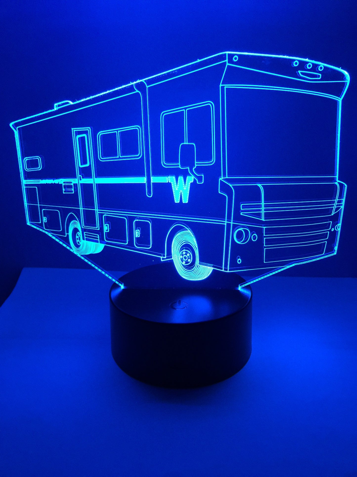 Lampe 3D DEL Campeur Motorisé VR (Camping)