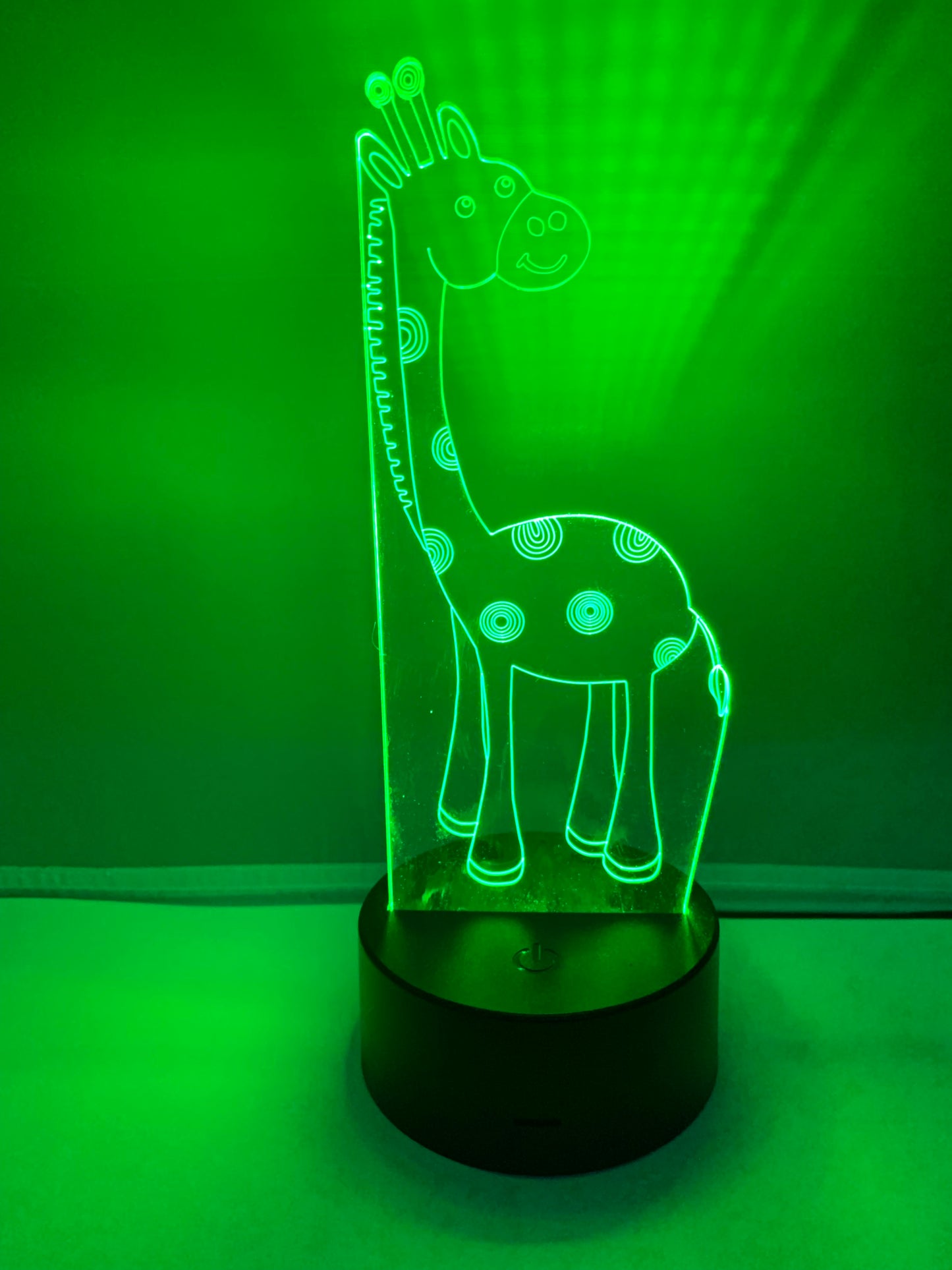 Lampe 3D DEL Petite Giraffe