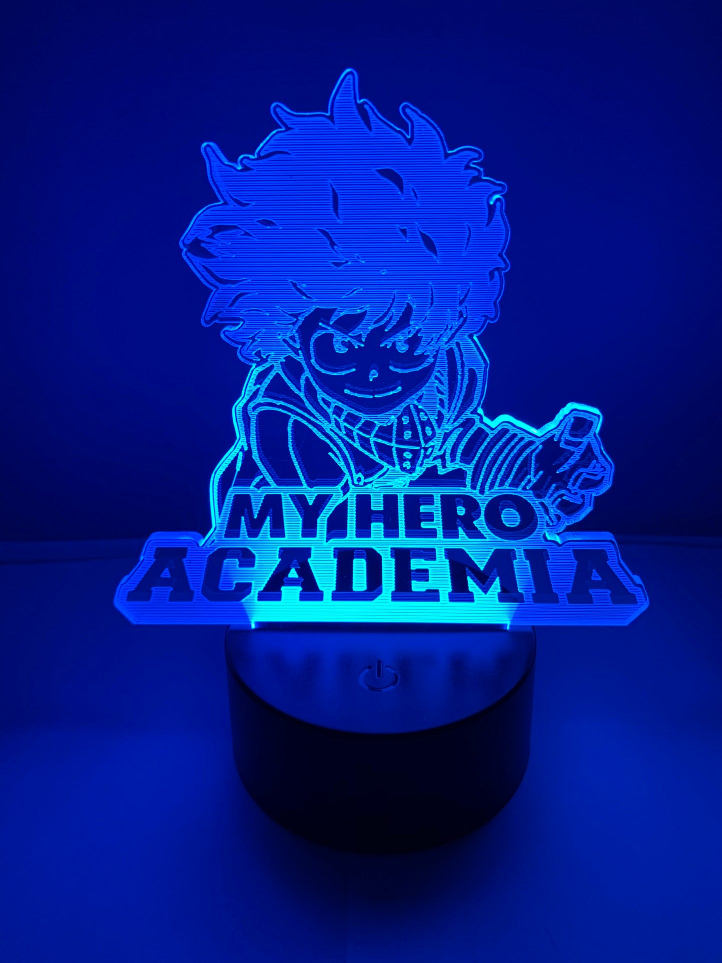 Lampe 3D DEL My Hero Academia