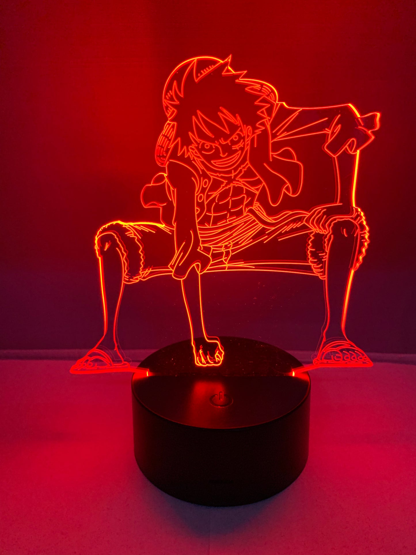 Lampe 3D DEL Luffy One Piece