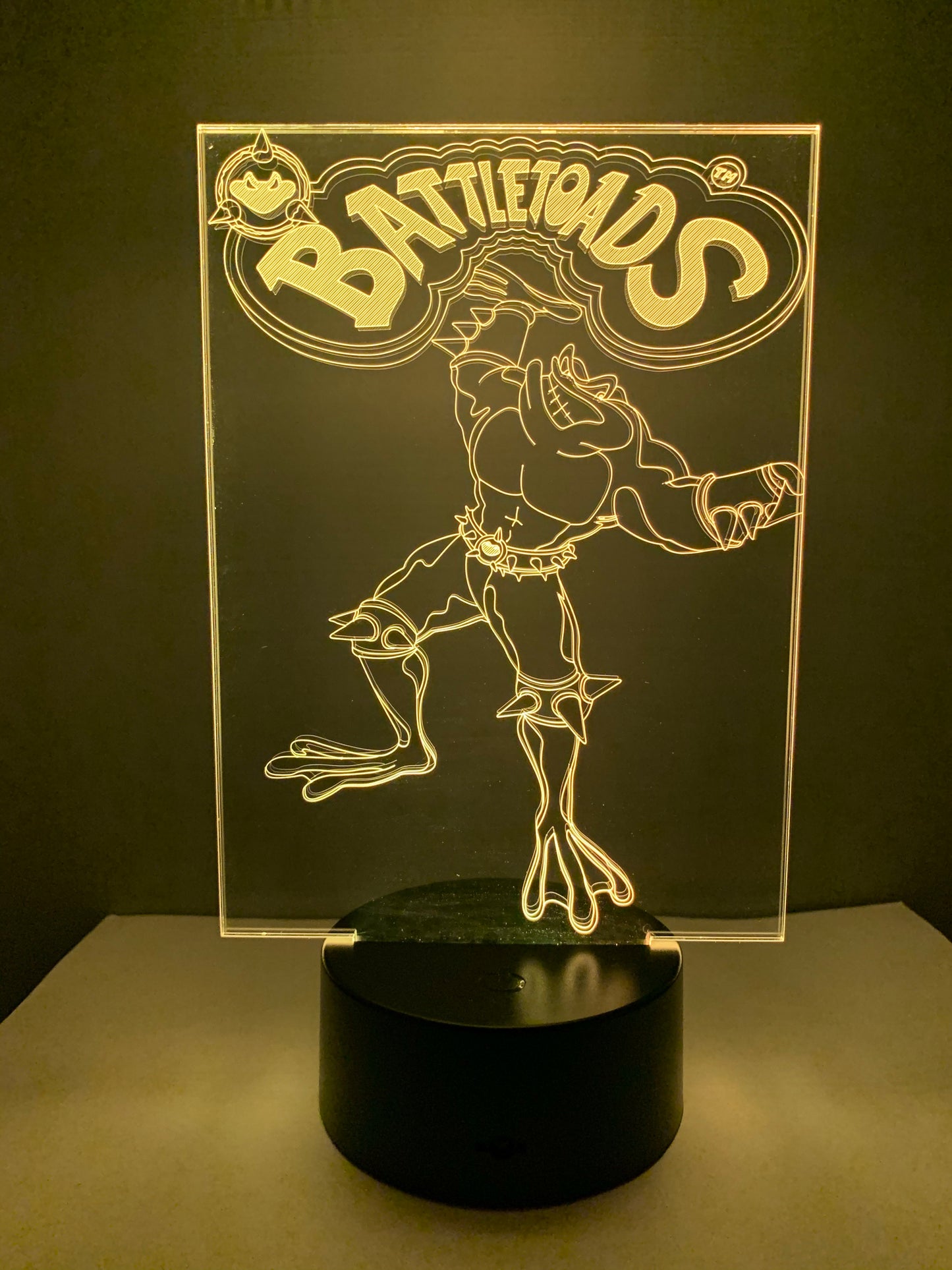 Lampe 3D DEL Battletoads