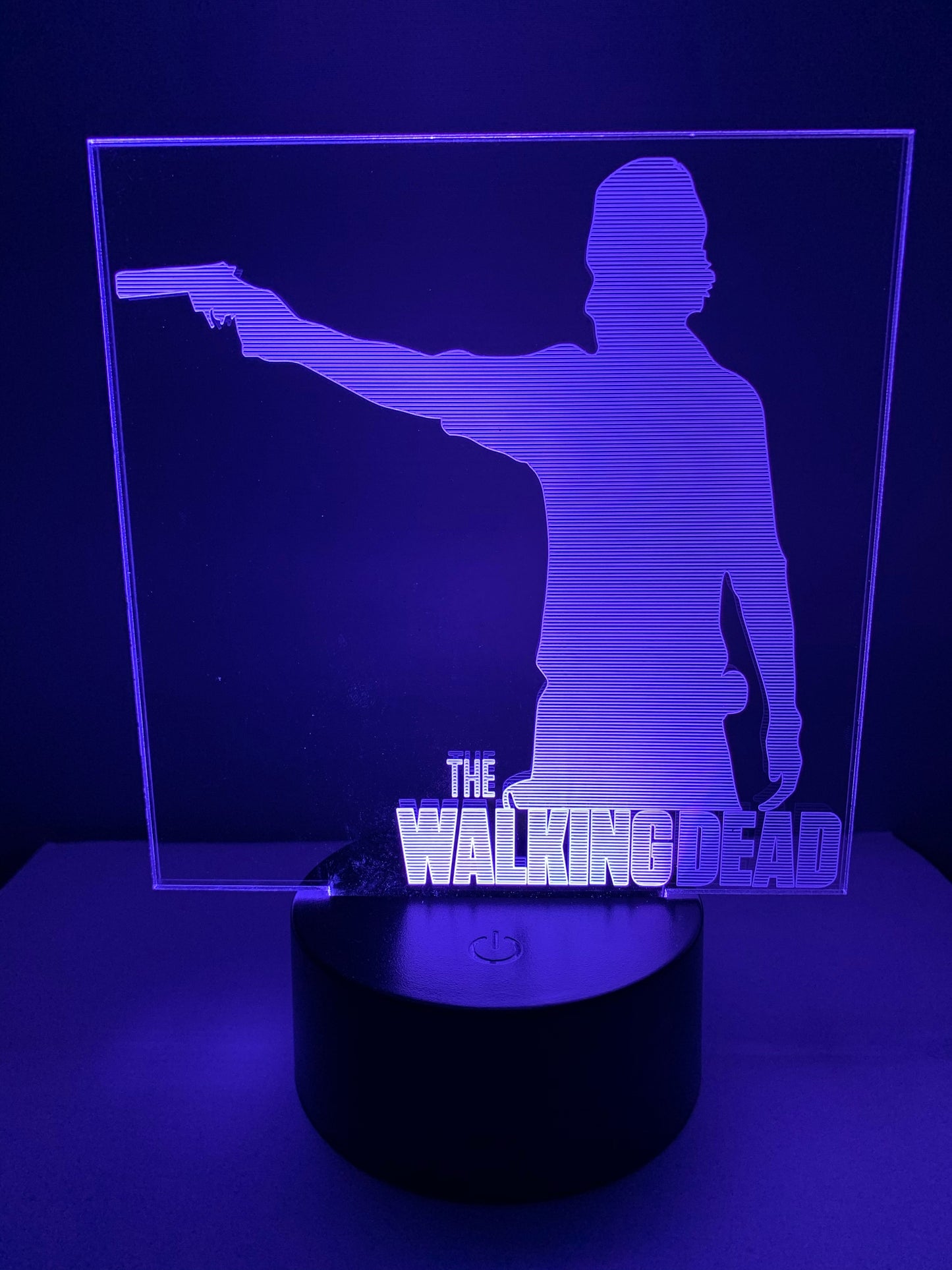 Lampe 3D DEL Rick Grimes The Walking Dead