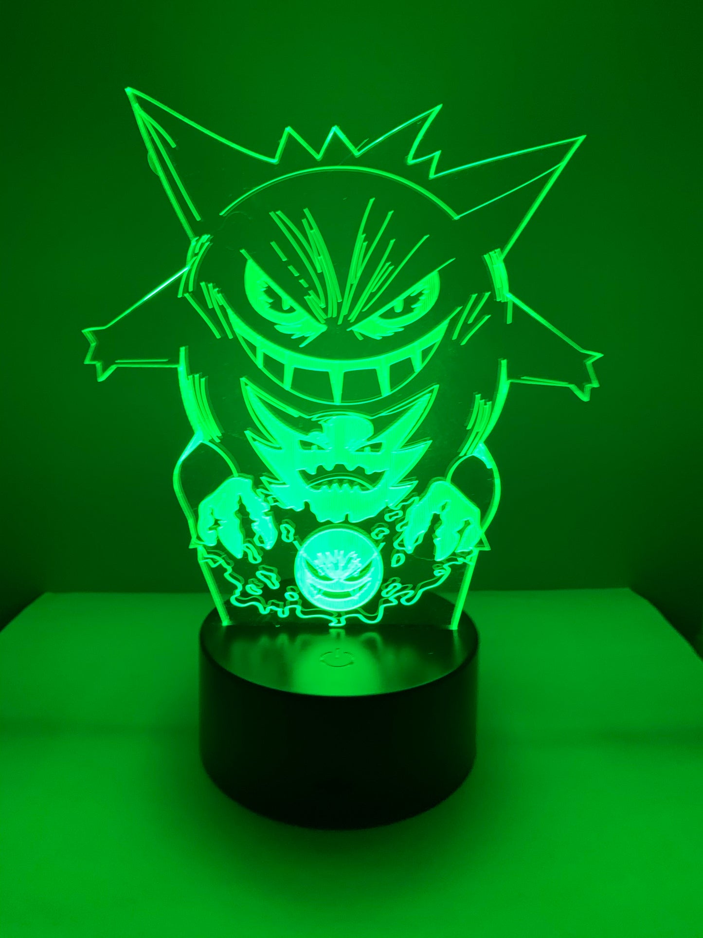 Lampe 3D DEL Gengar Pokemon
