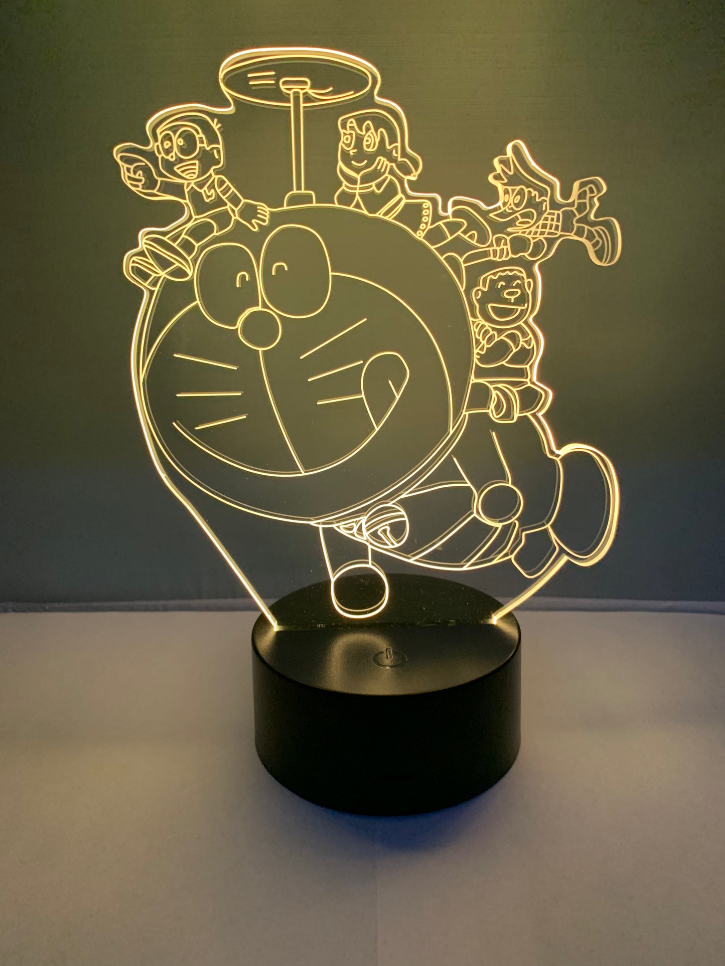Lampe 3D DEL Doraemon