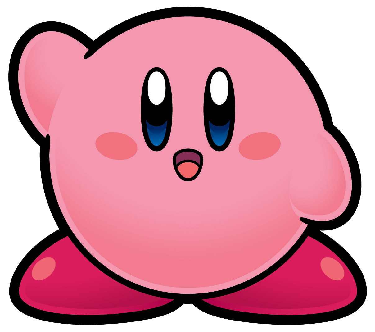 Autocollant pour tasse Kirby