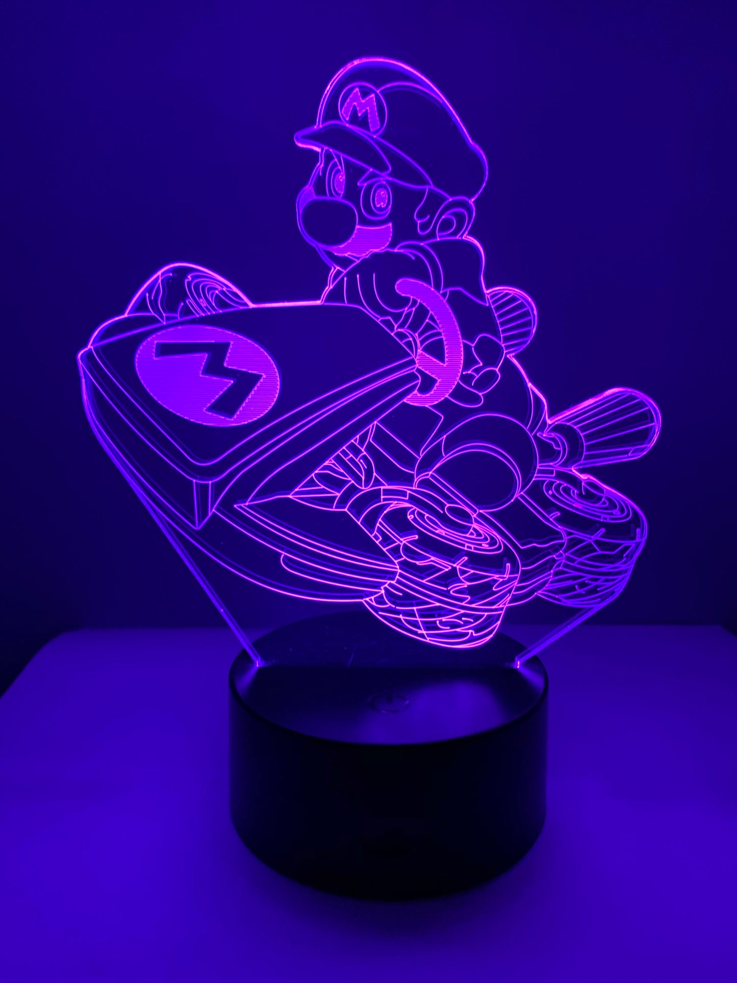 Lampe 3D DEL Mario Kart Super Mario