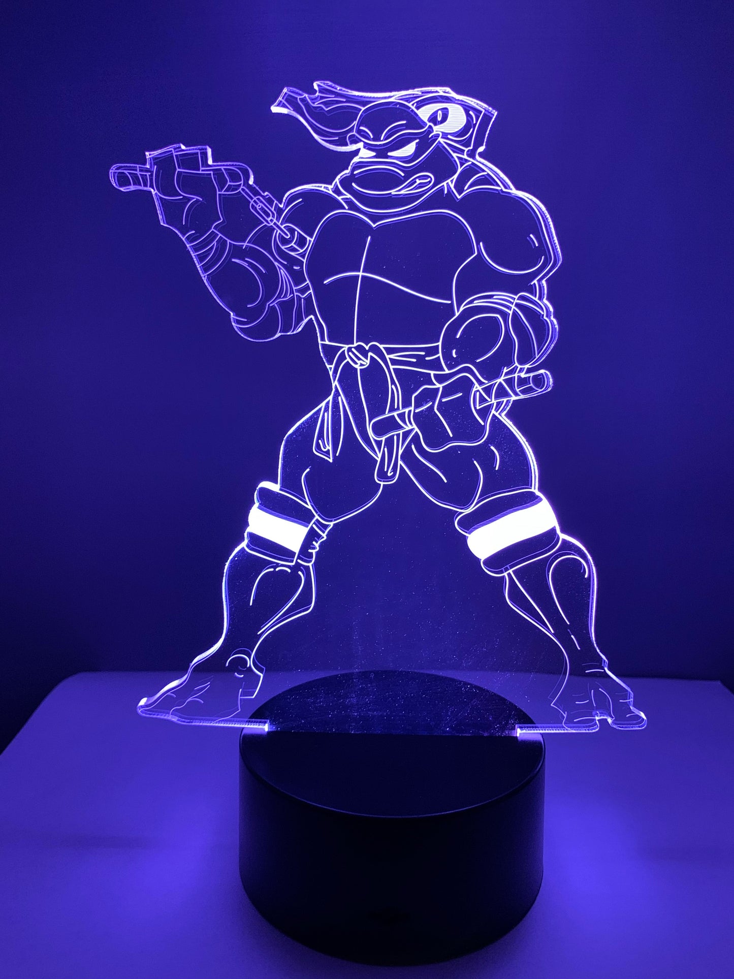 Lampe 3D DEL Michelangelo Ninja Turtles (Tortues Ninja)