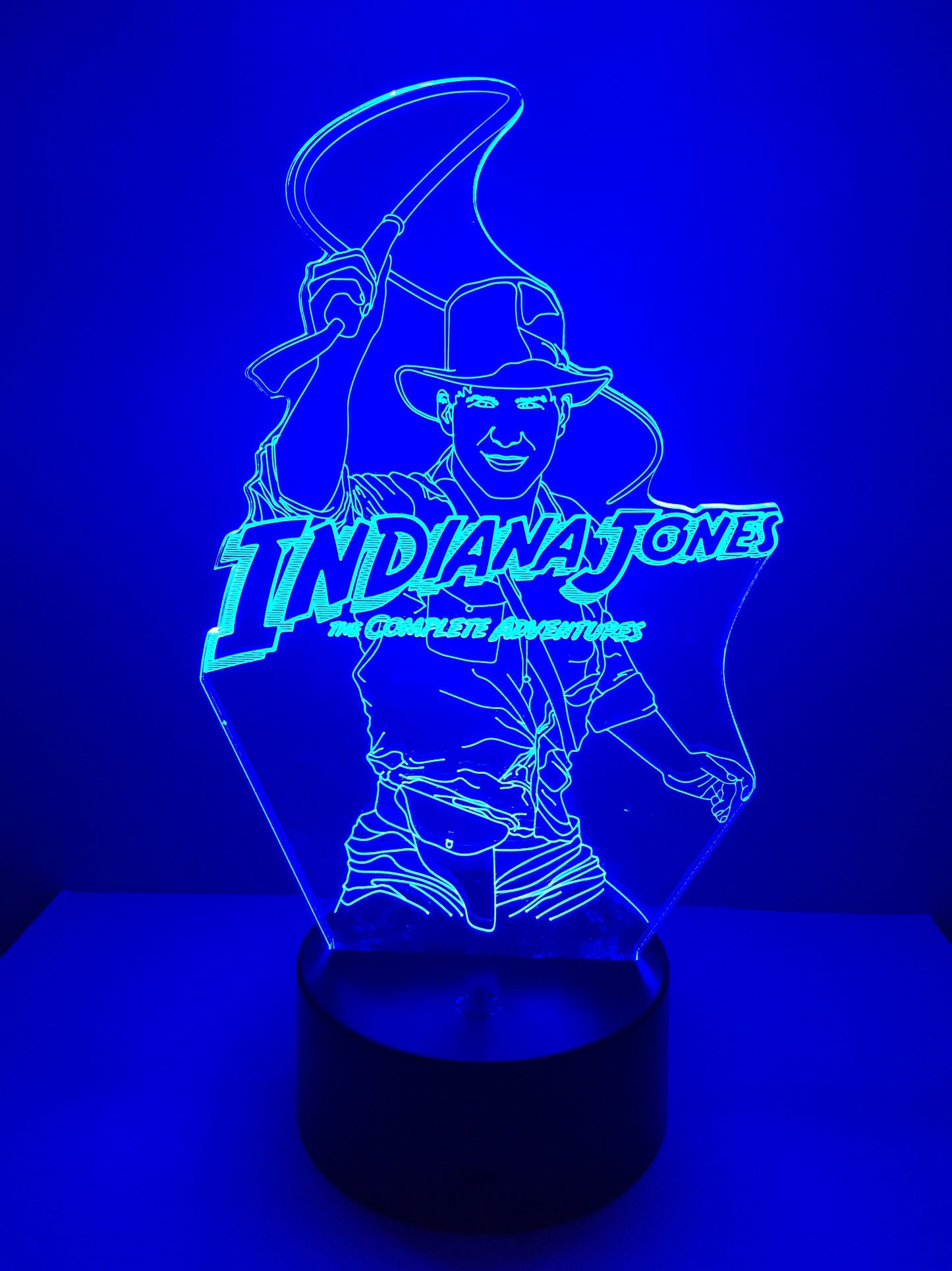 Lampe 3D DEL Indiana Jones