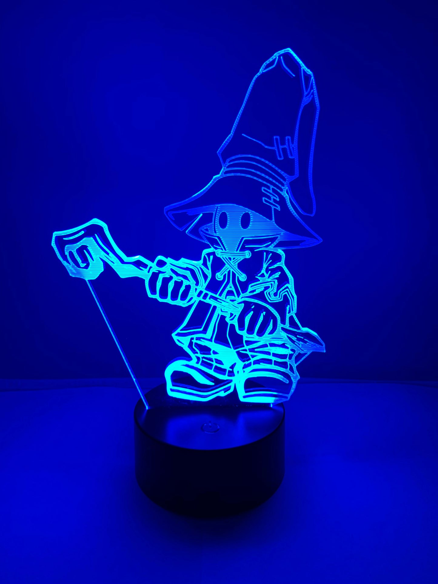 Lampe 3D DEL Dark Mage Vivi Final Fantasy