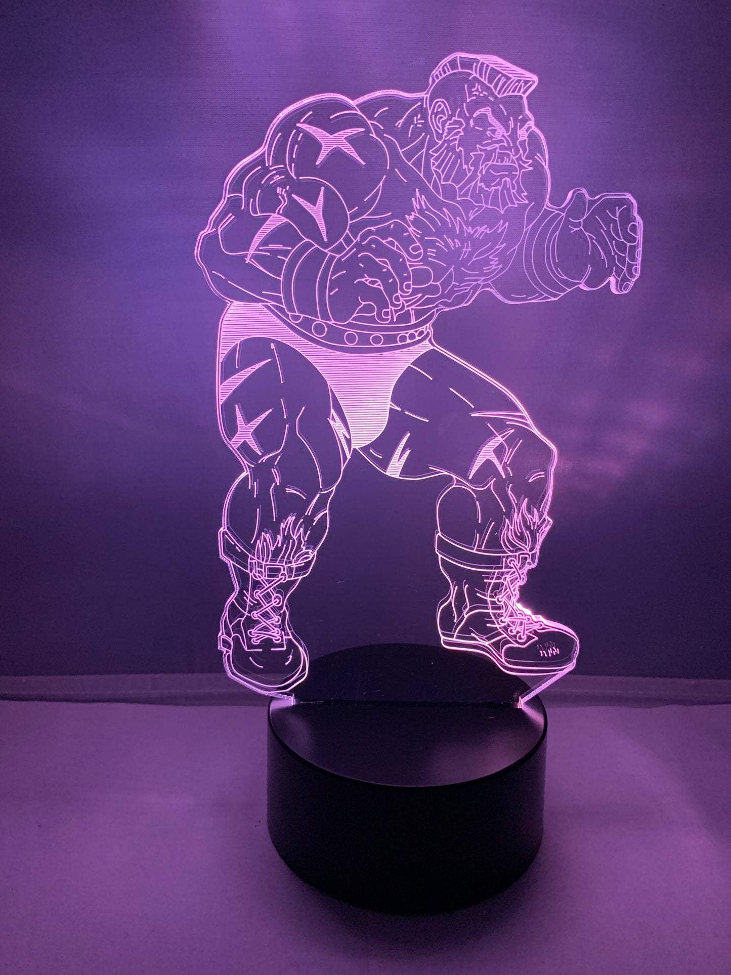 Lampe 3D DEL Zangief Street Fighter