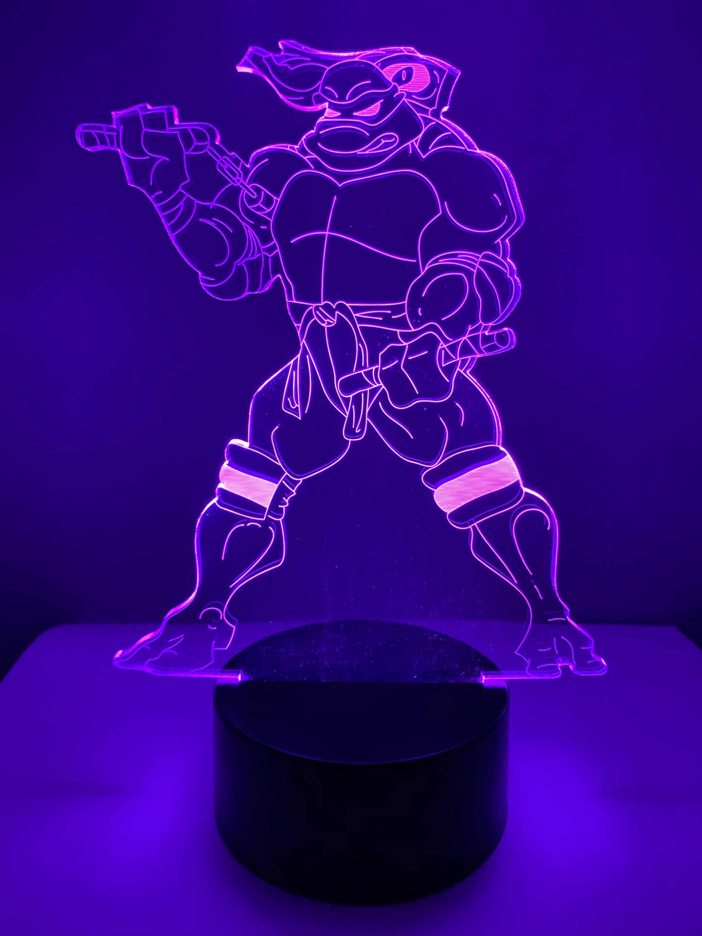 Lampe 3D DEL Michelangelo Ninja Turtles (Tortues Ninja)