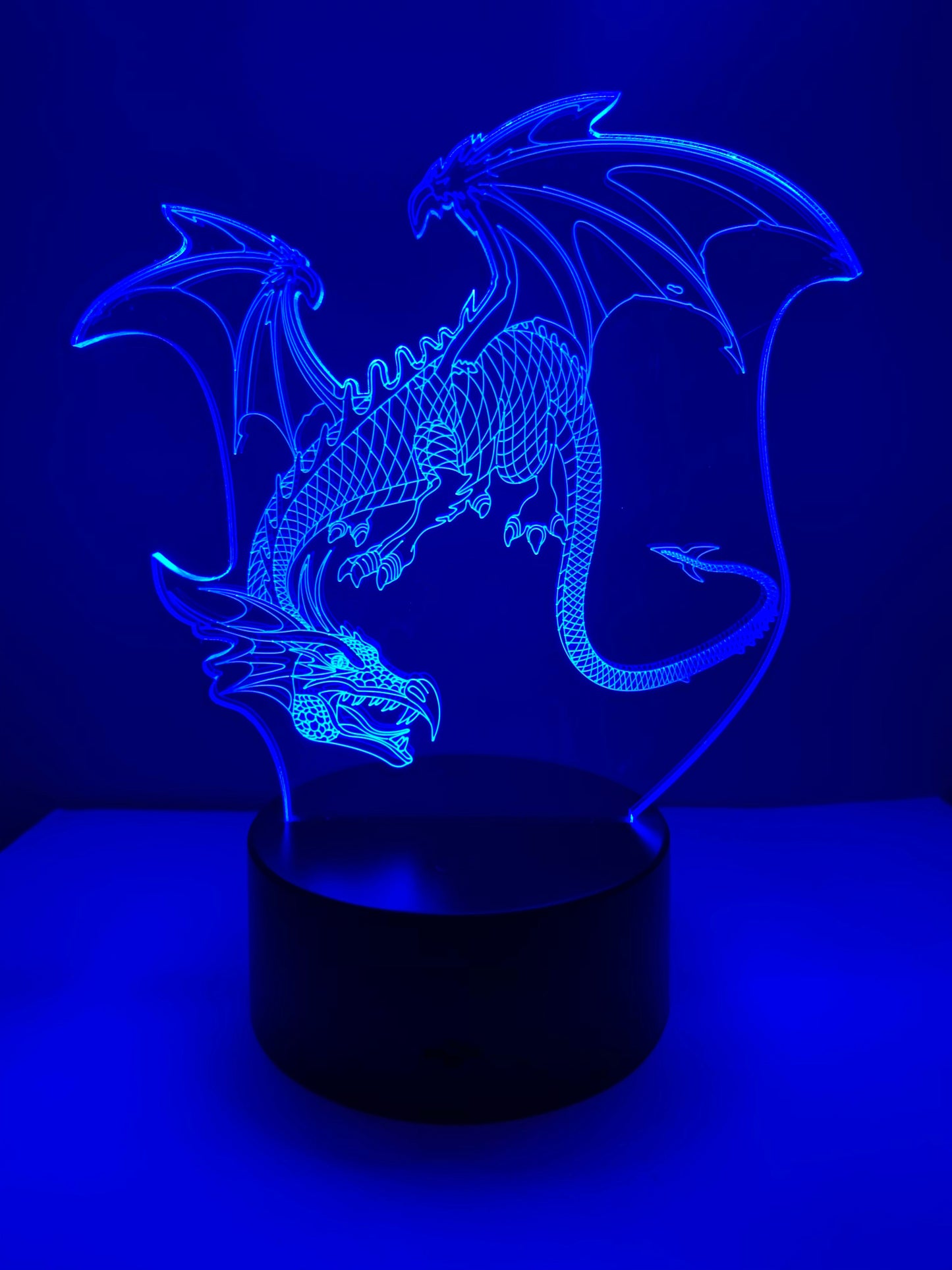 Lampe 3D DEL Dragon