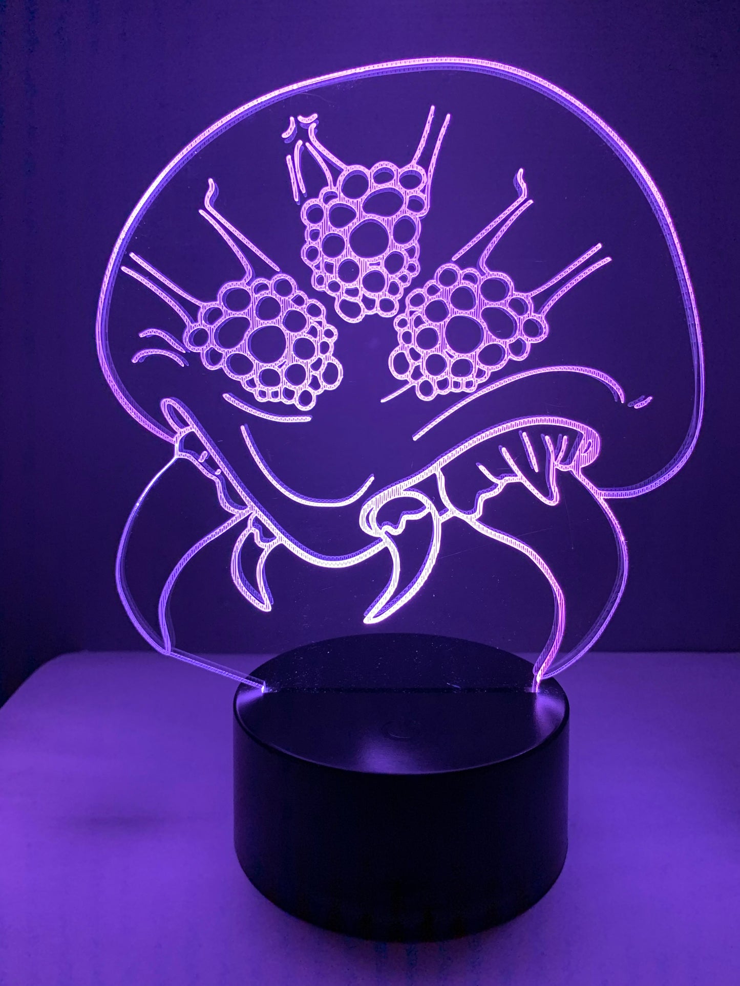 Lampe 3D DEL Metroid
