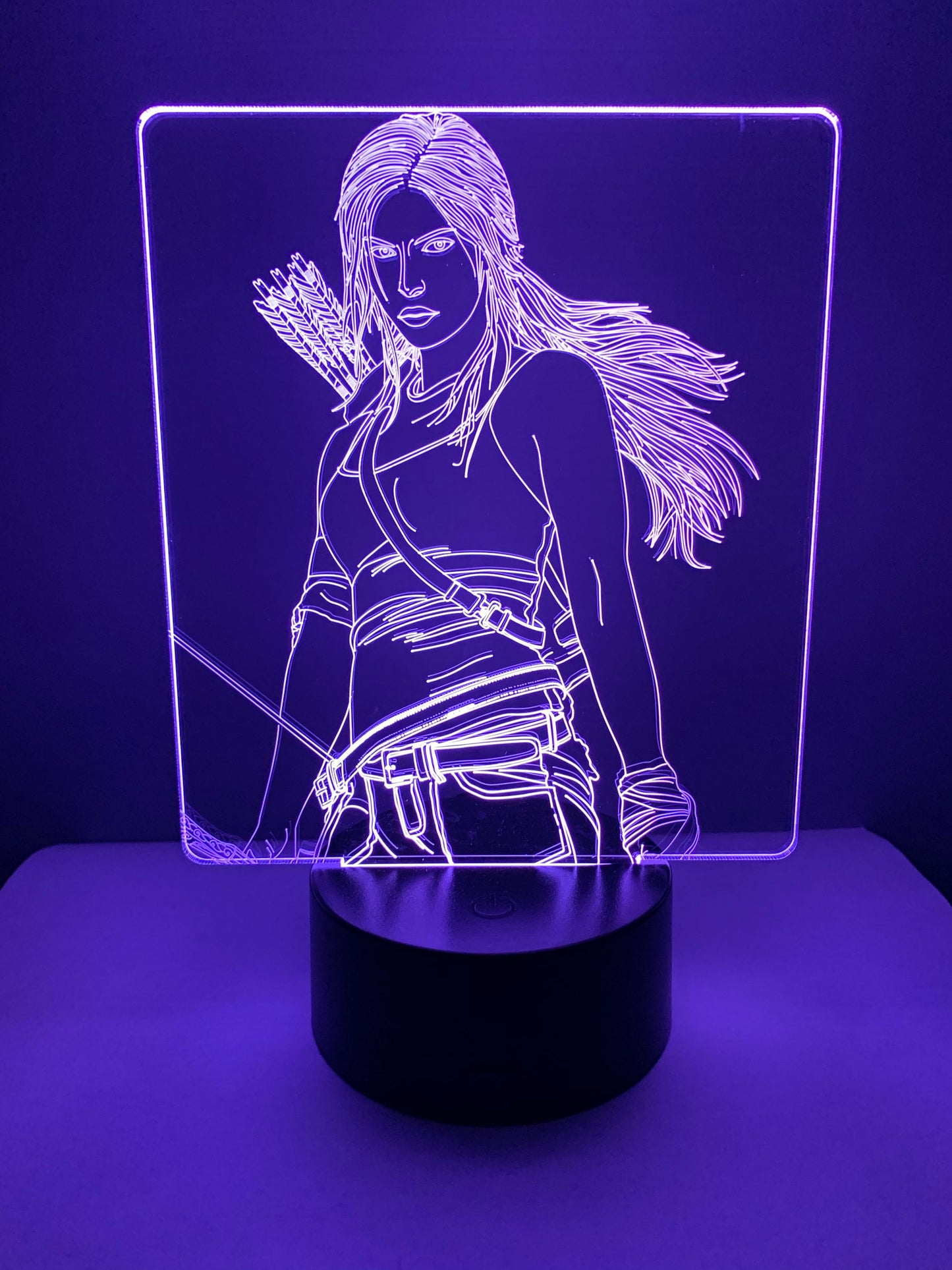 Lampe 3D DEL Tomb Raider - Lara Croft
