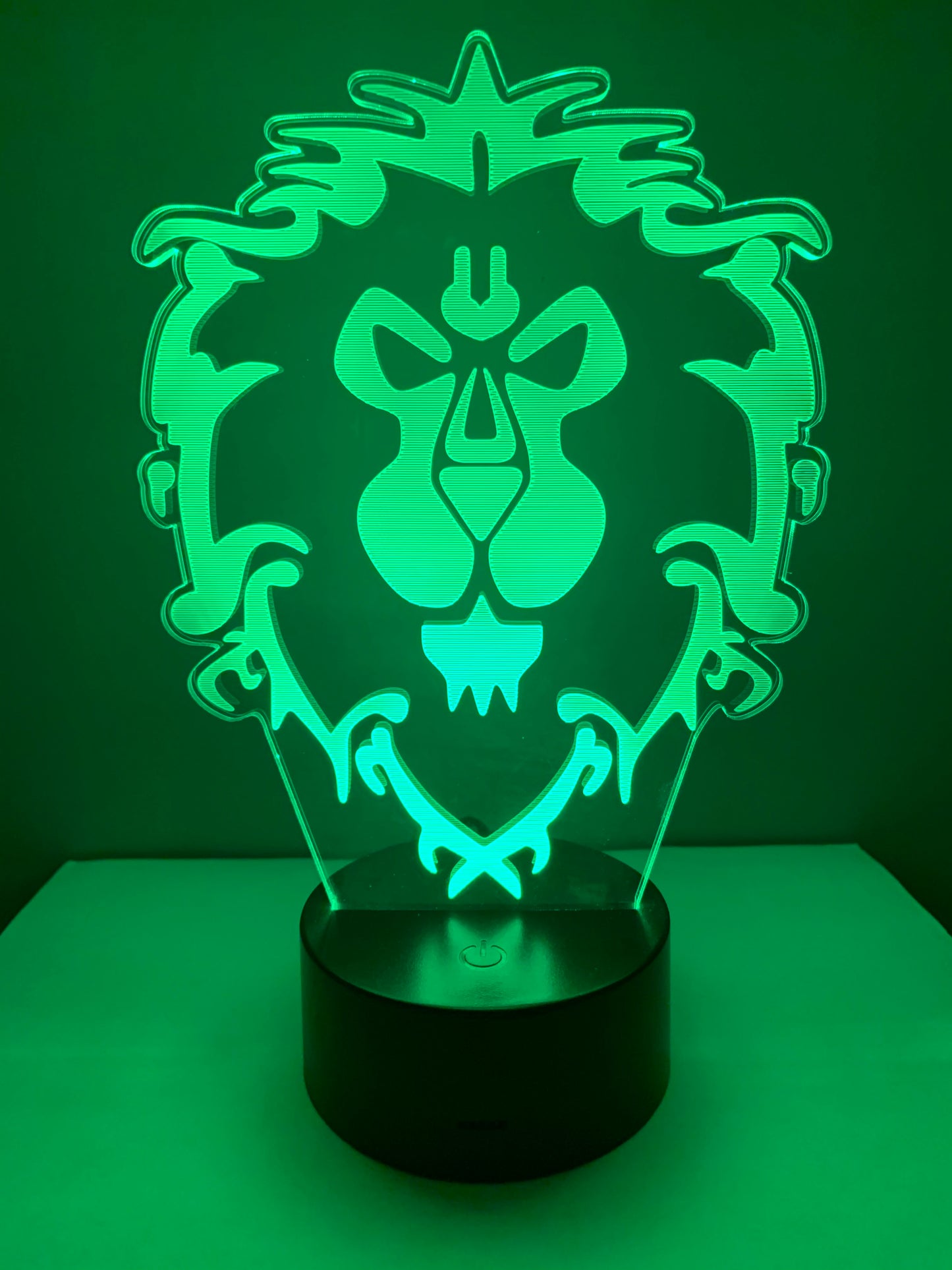 Lampe 3D DEL L’Alliance World Of Warcraft