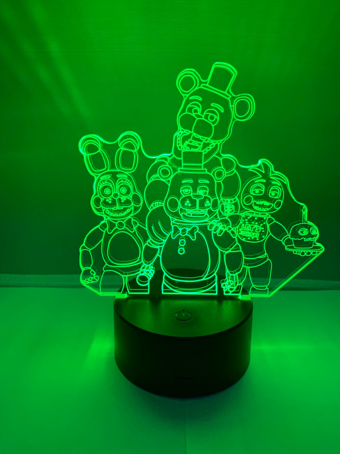 Lampe 3D DEL Freddy five nights at freddy's