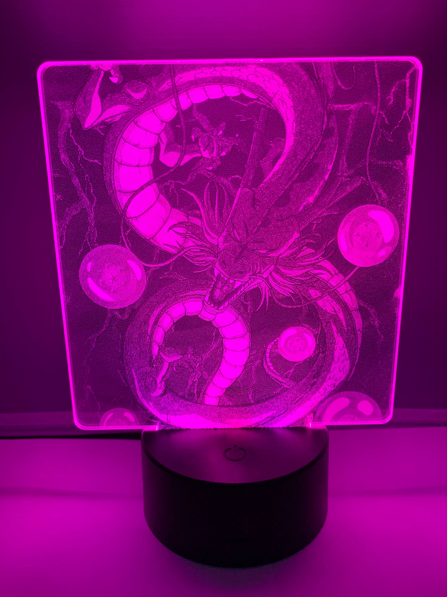 Lampe DEL Photo Réaliste Shenron Dragon Ball