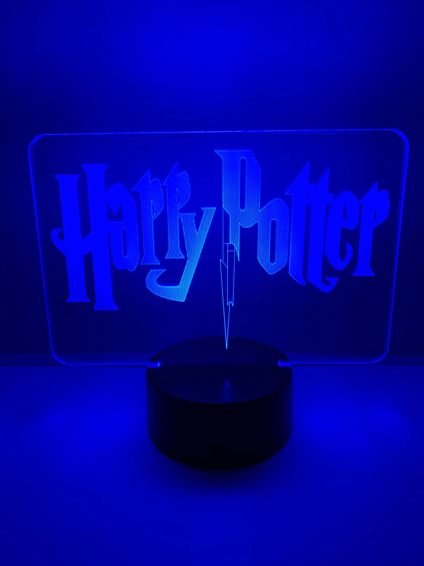 Lampe 3D DEL Harry Potter Logo