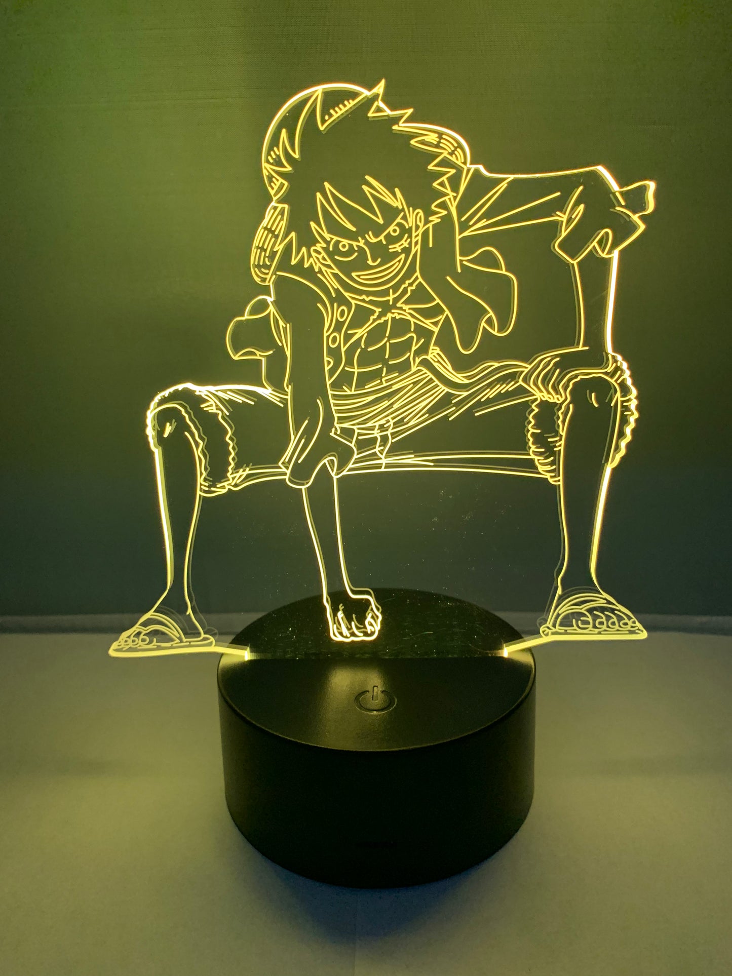 Lampe 3D DEL Luffy One Piece