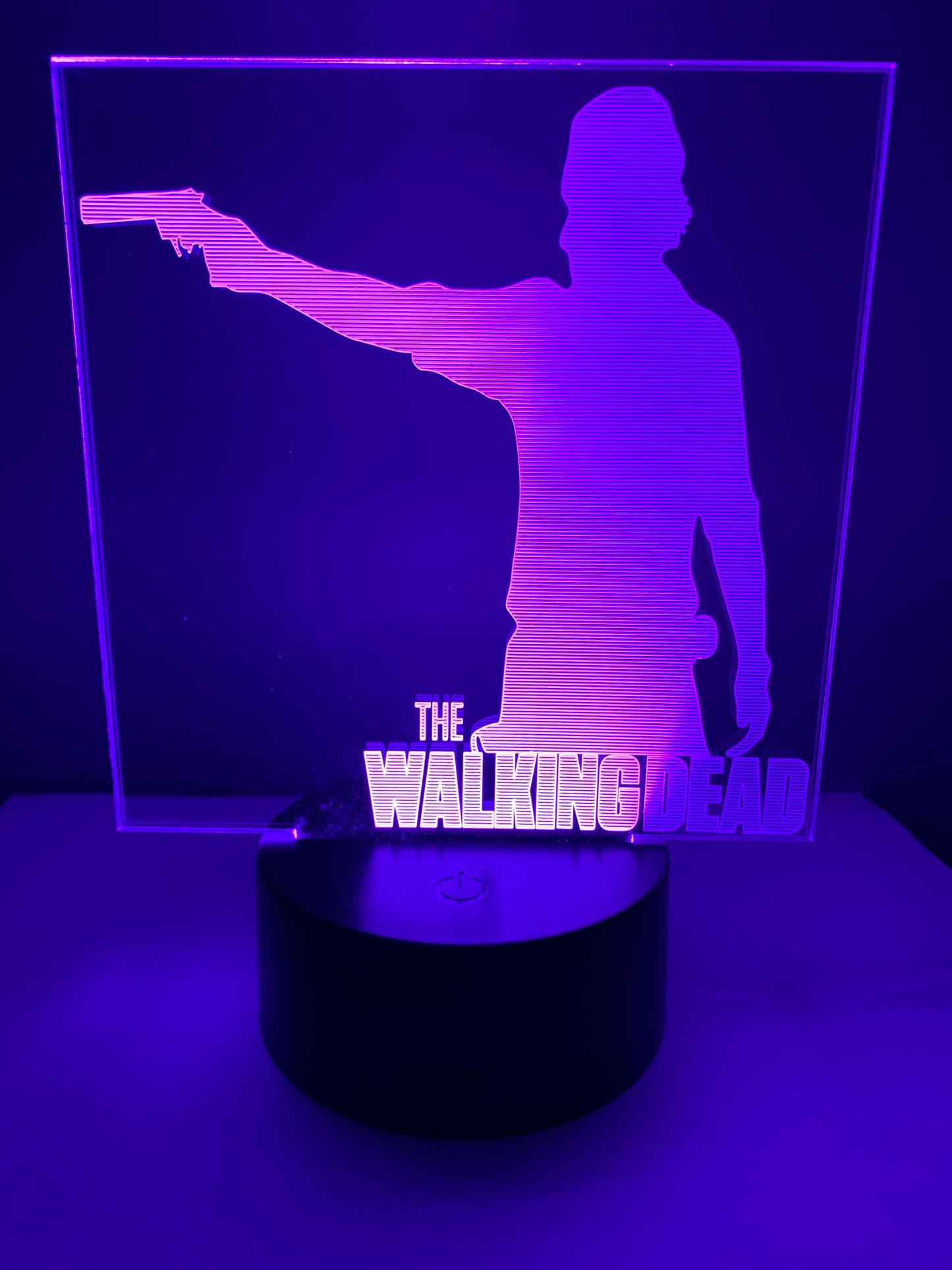 Lampe 3D DEL Rick Grimes The Walking Dead