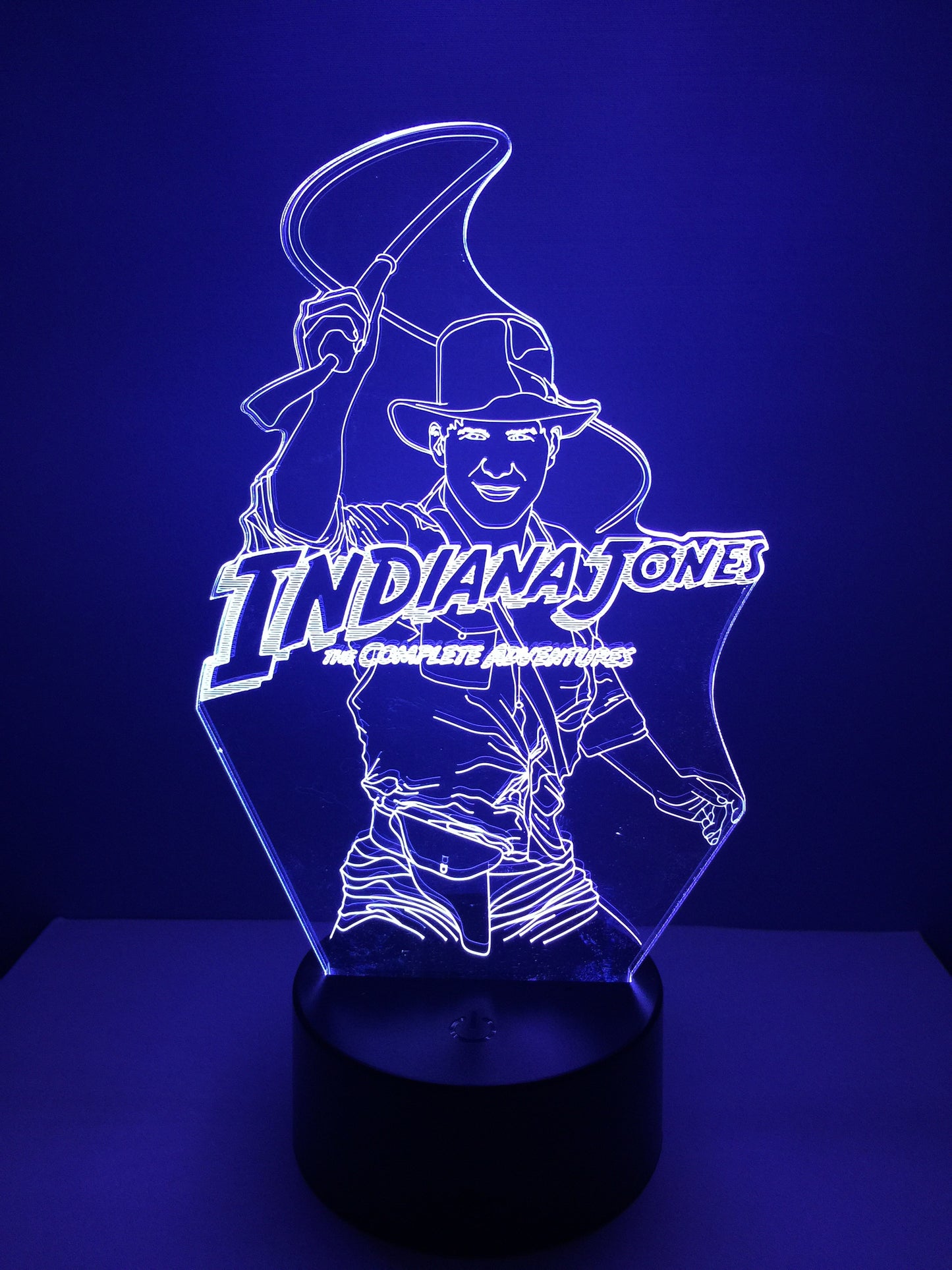 Lampe 3D DEL Indiana Jones