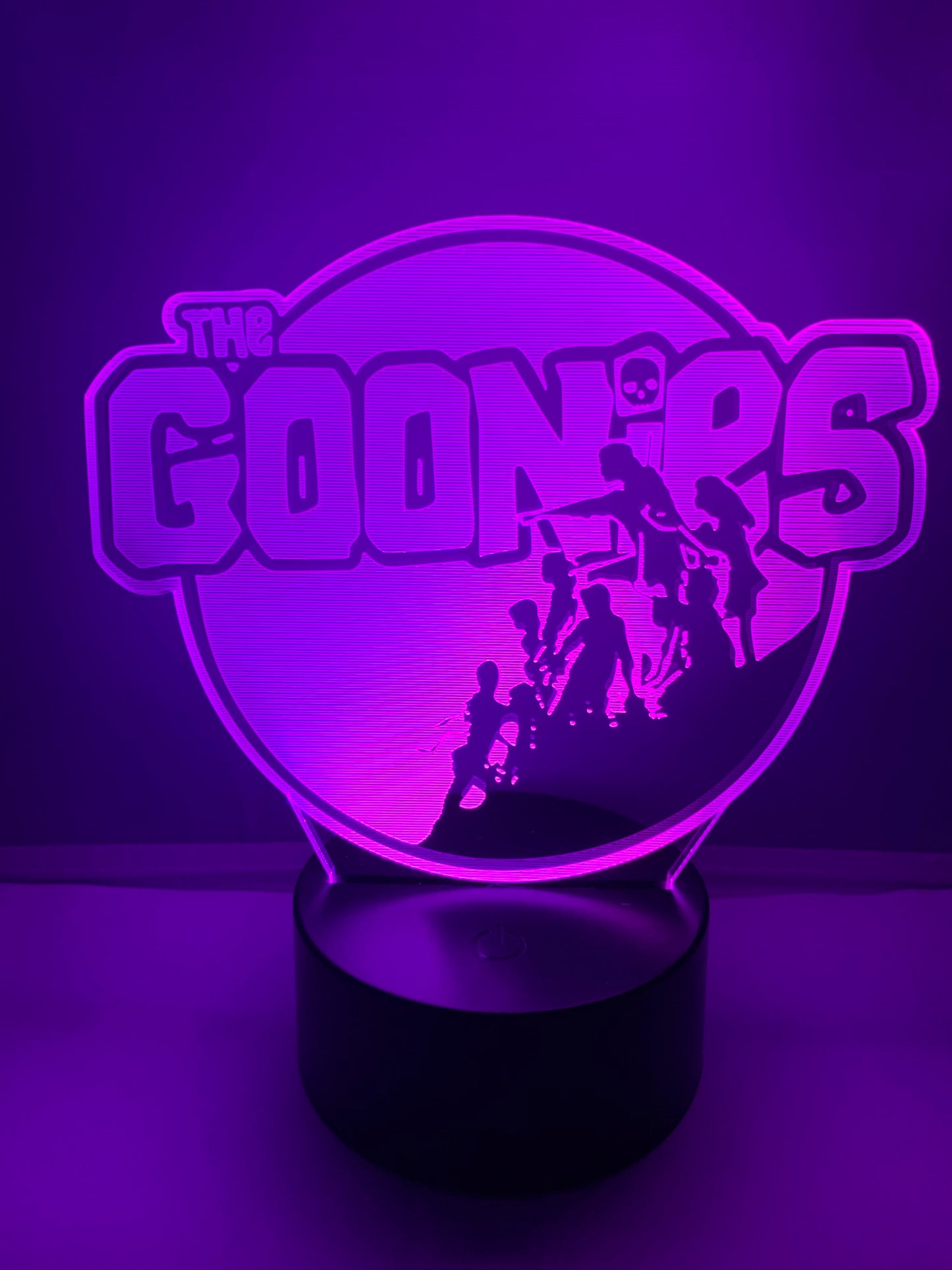 Lampe 3D DEL Les Goonies