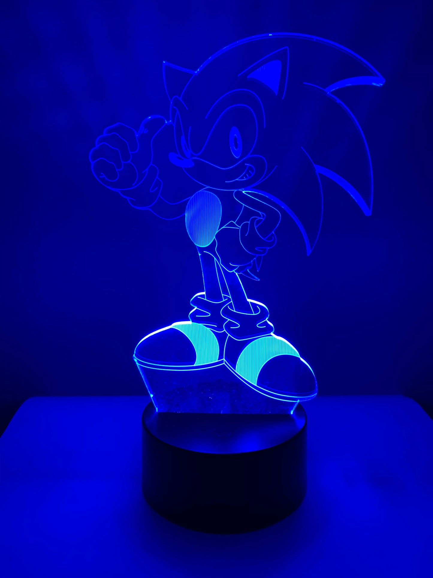 Lampe 3D DEL Sonic The Hedgehog