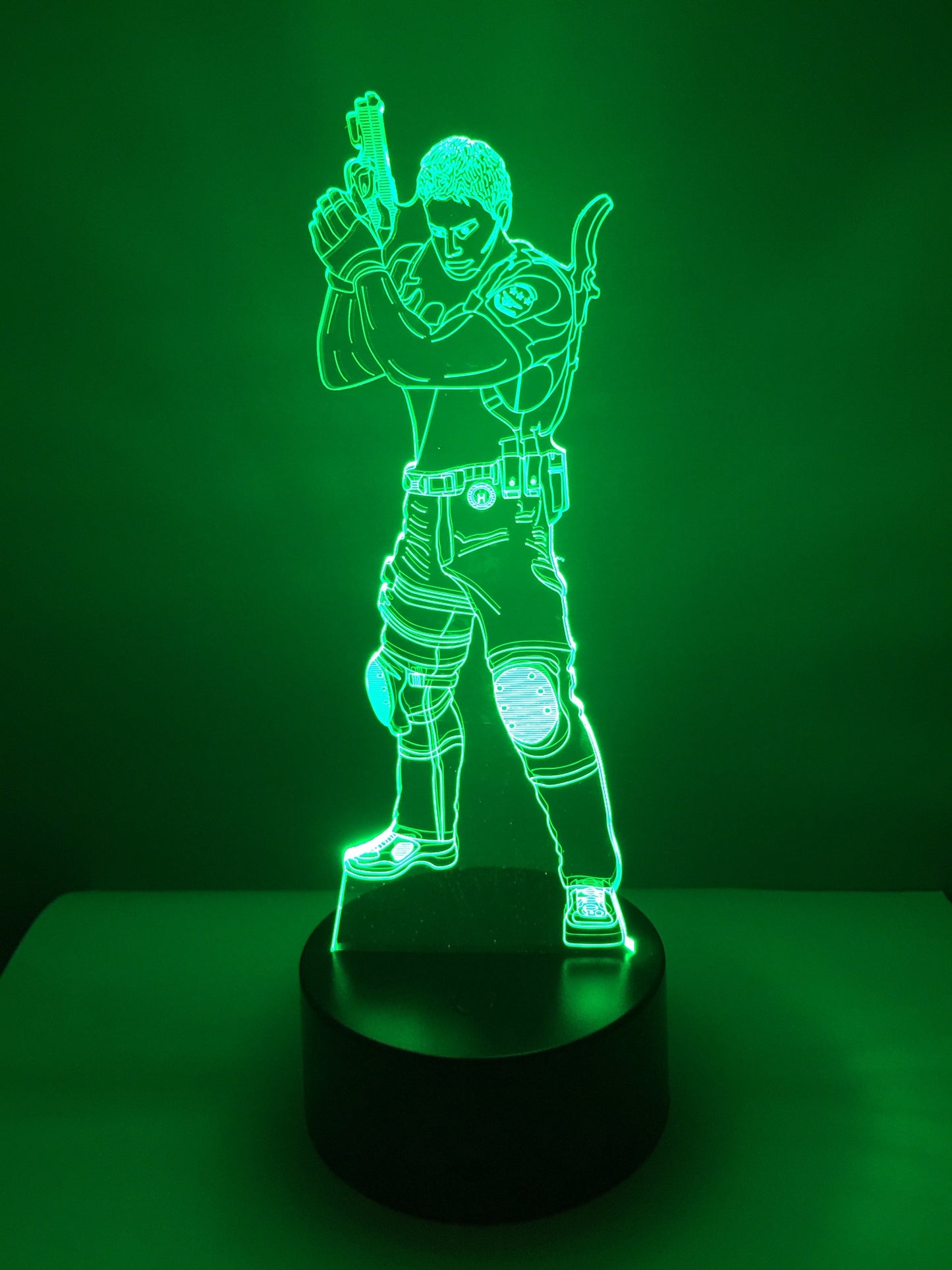 Lampe 3D DEL Chris Resident Evil