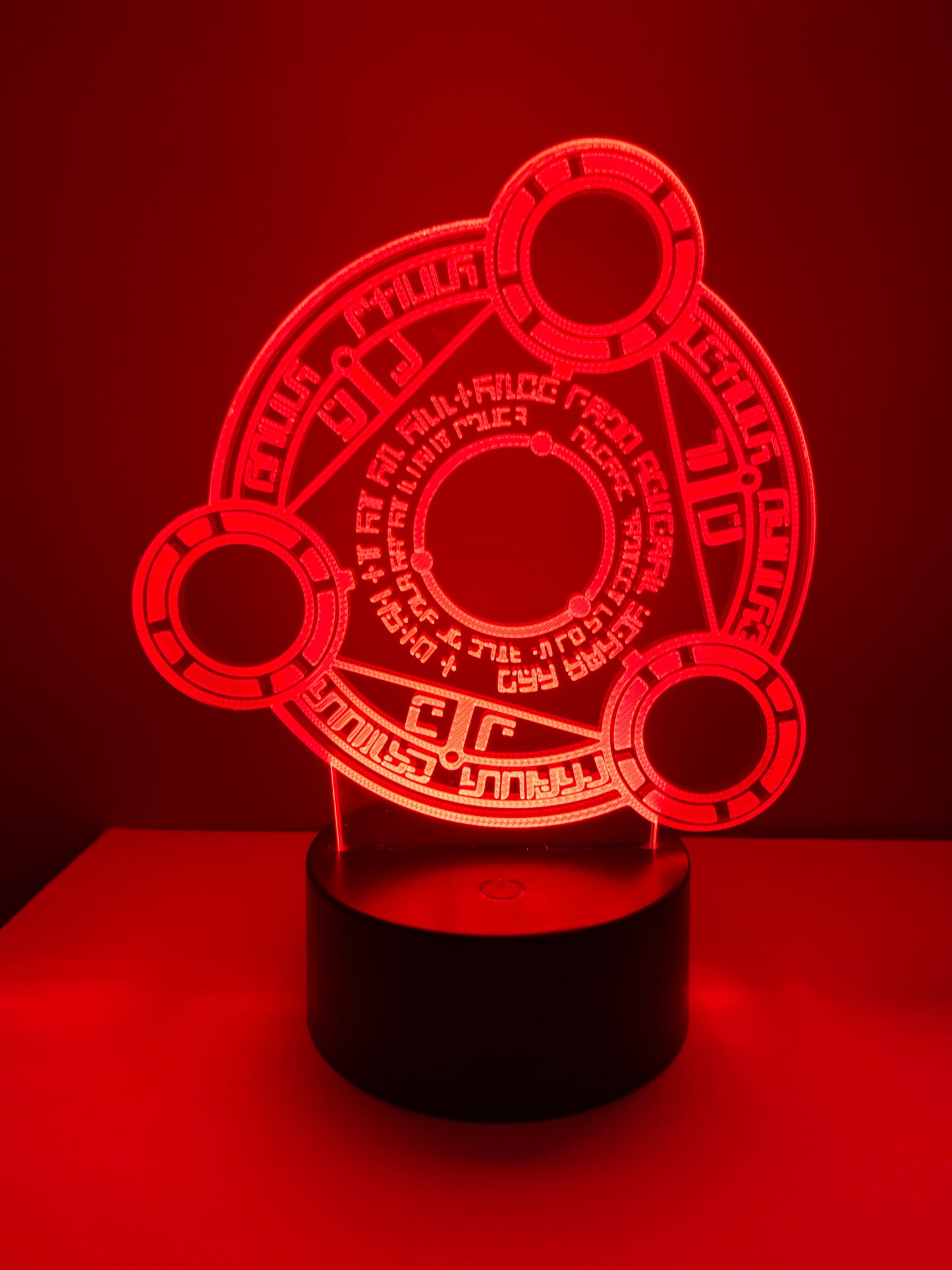Lampe 3D DEL Phantasy Star Online (PSO)