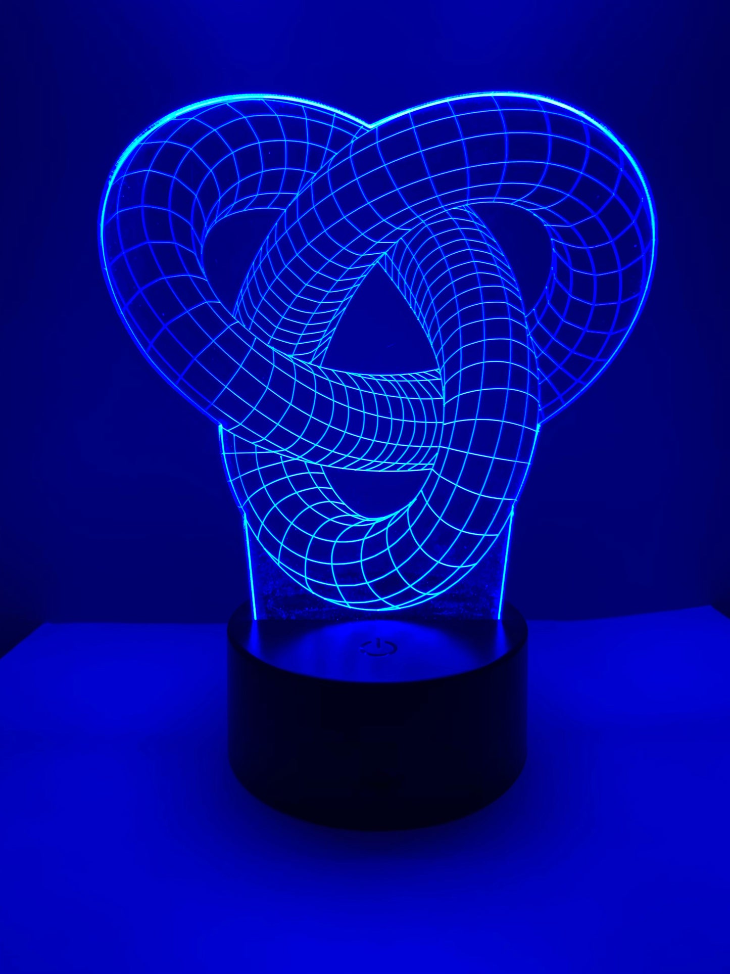Lampe 3D DEL Abstrait 3D