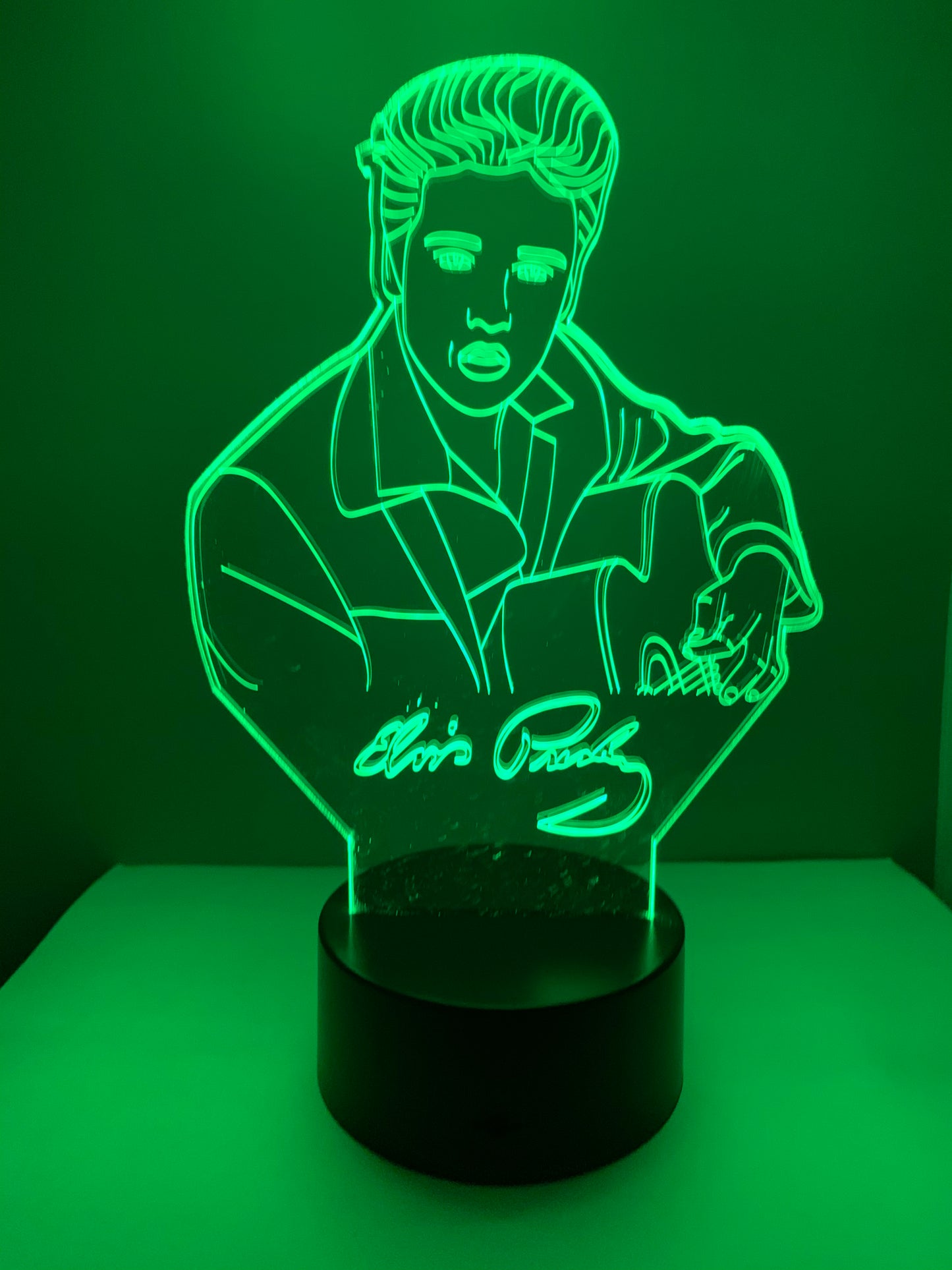 Lampe 3D DEL Elvis Presley