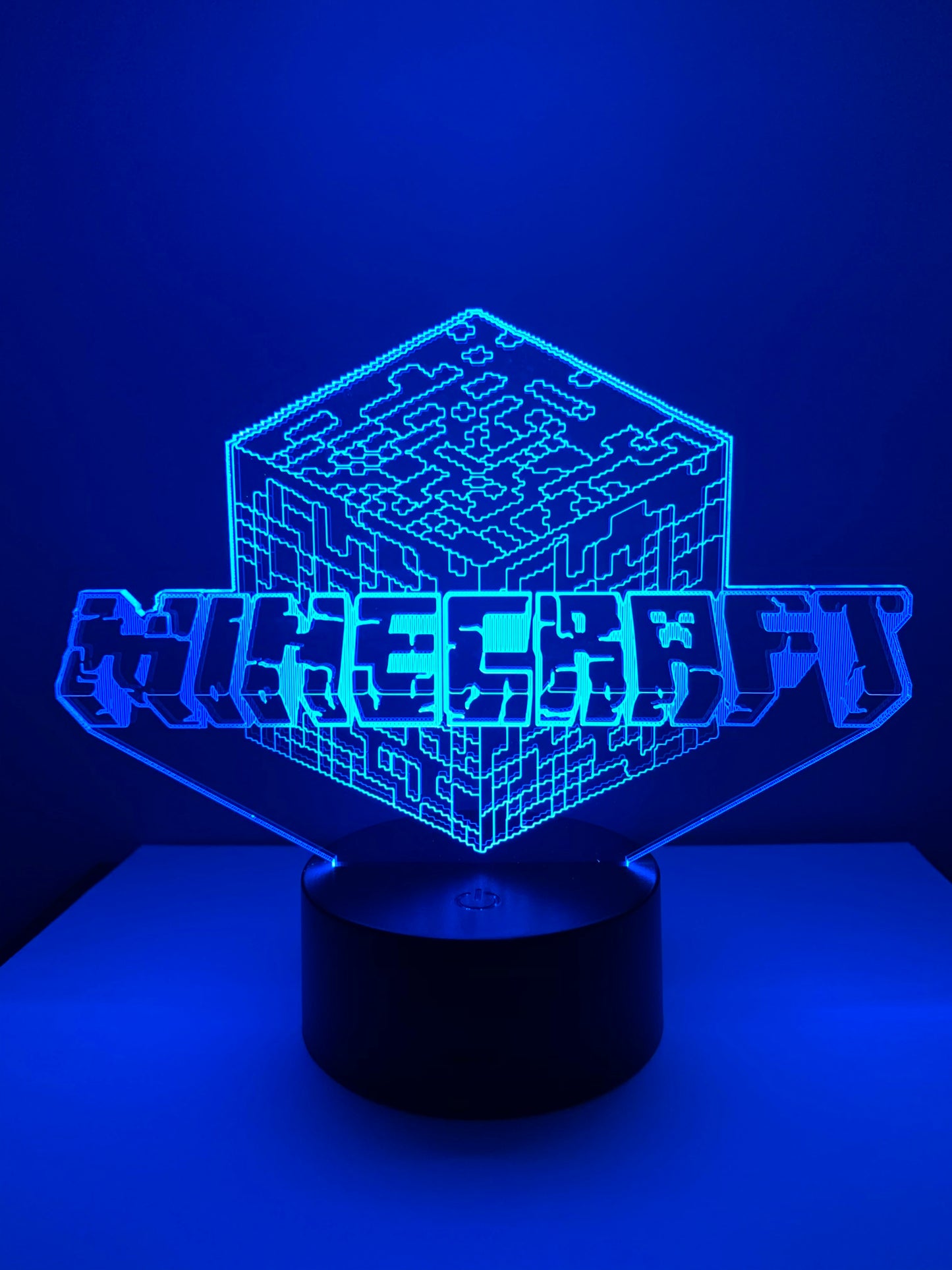 Lampe 3D DEL Minecraft