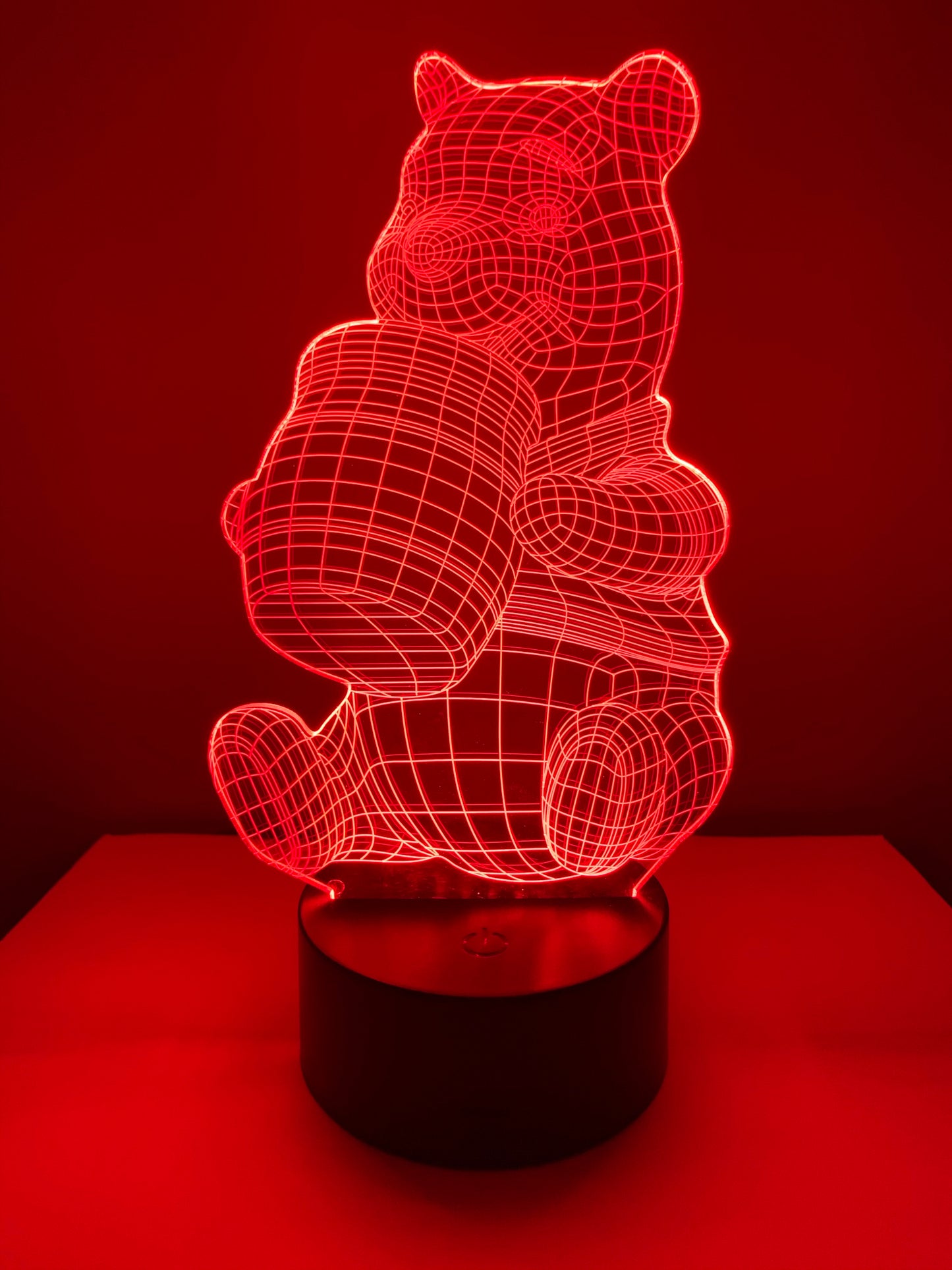 Lampe 3D DEL Winnie l'ourson