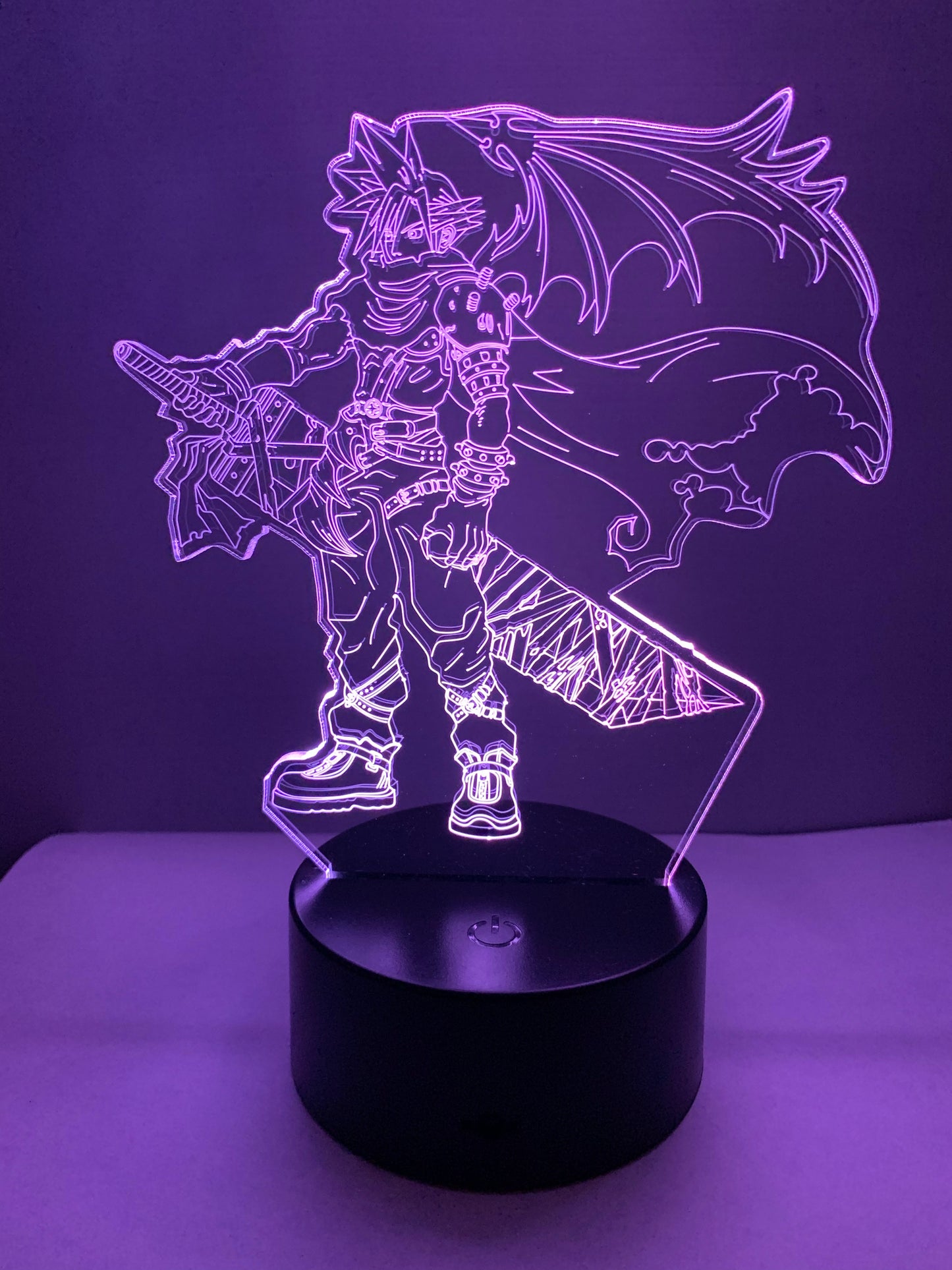 Lampe 3D DEL Final Fantasy Cloud