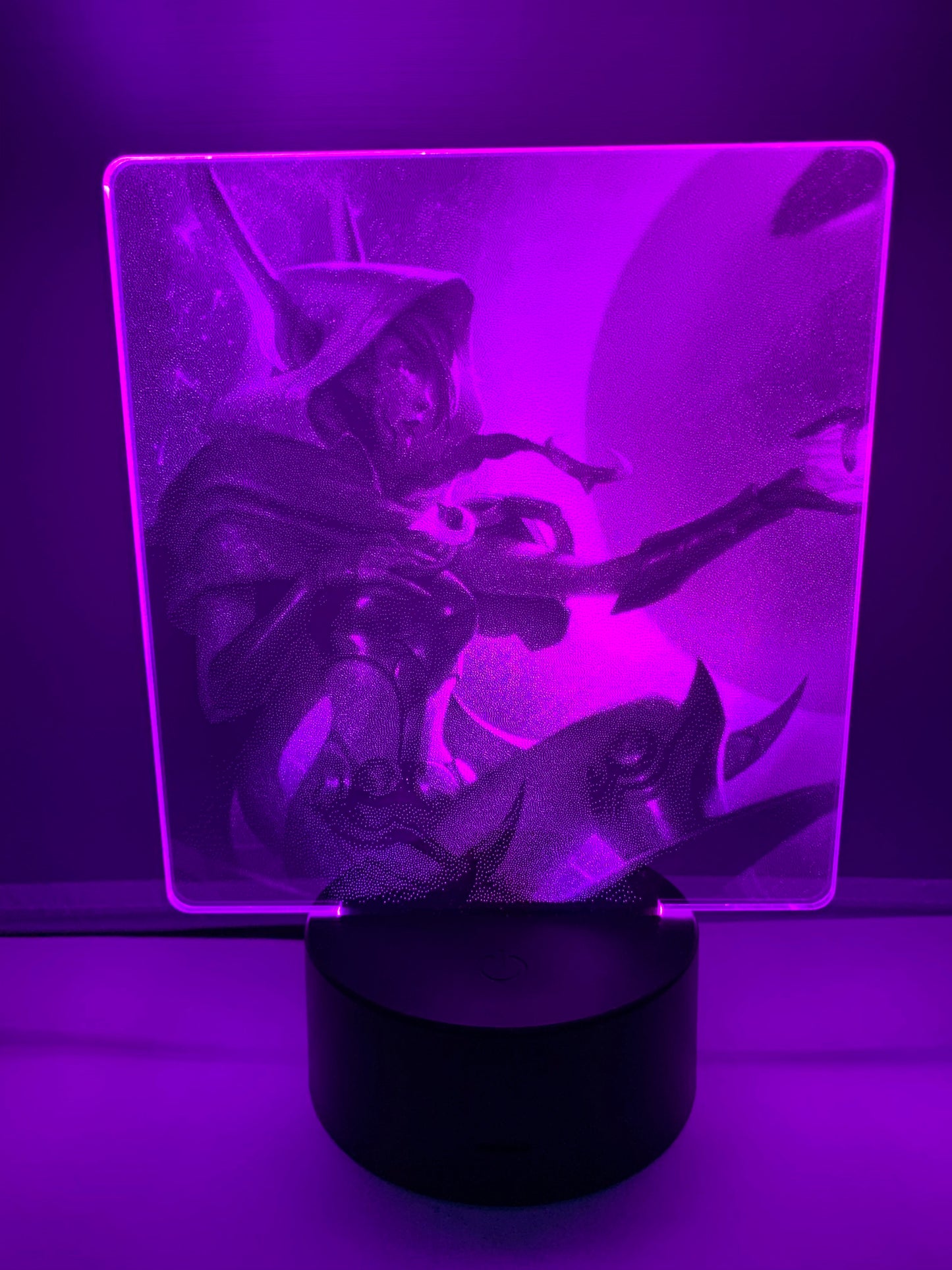 Lampe DEL Photo Réaliste Xayah League Of Legends
