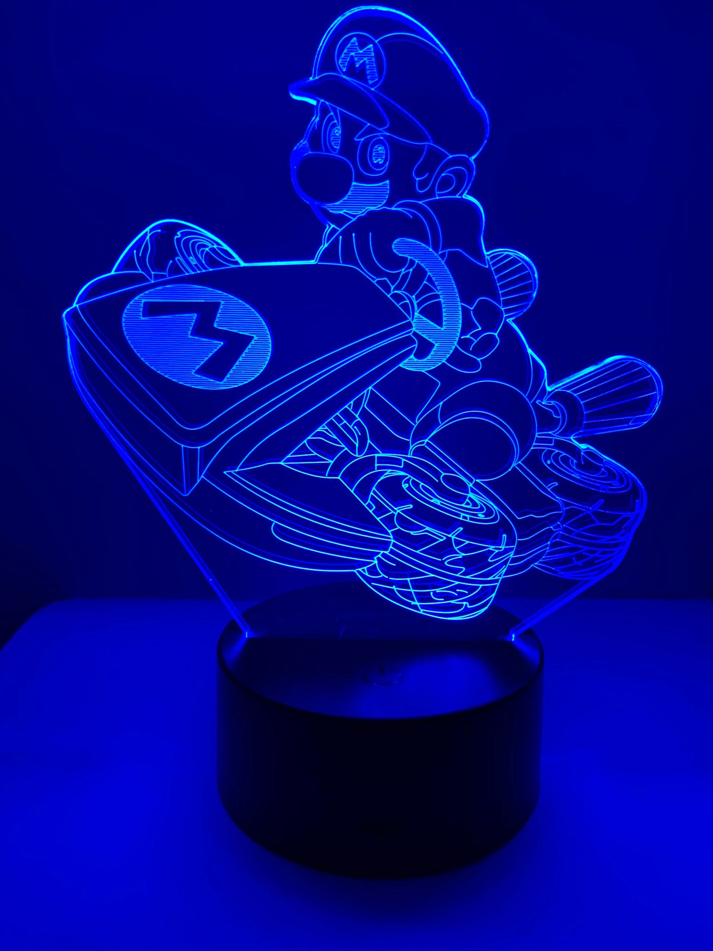 Lampe 3D DEL Mario Kart Super Mario