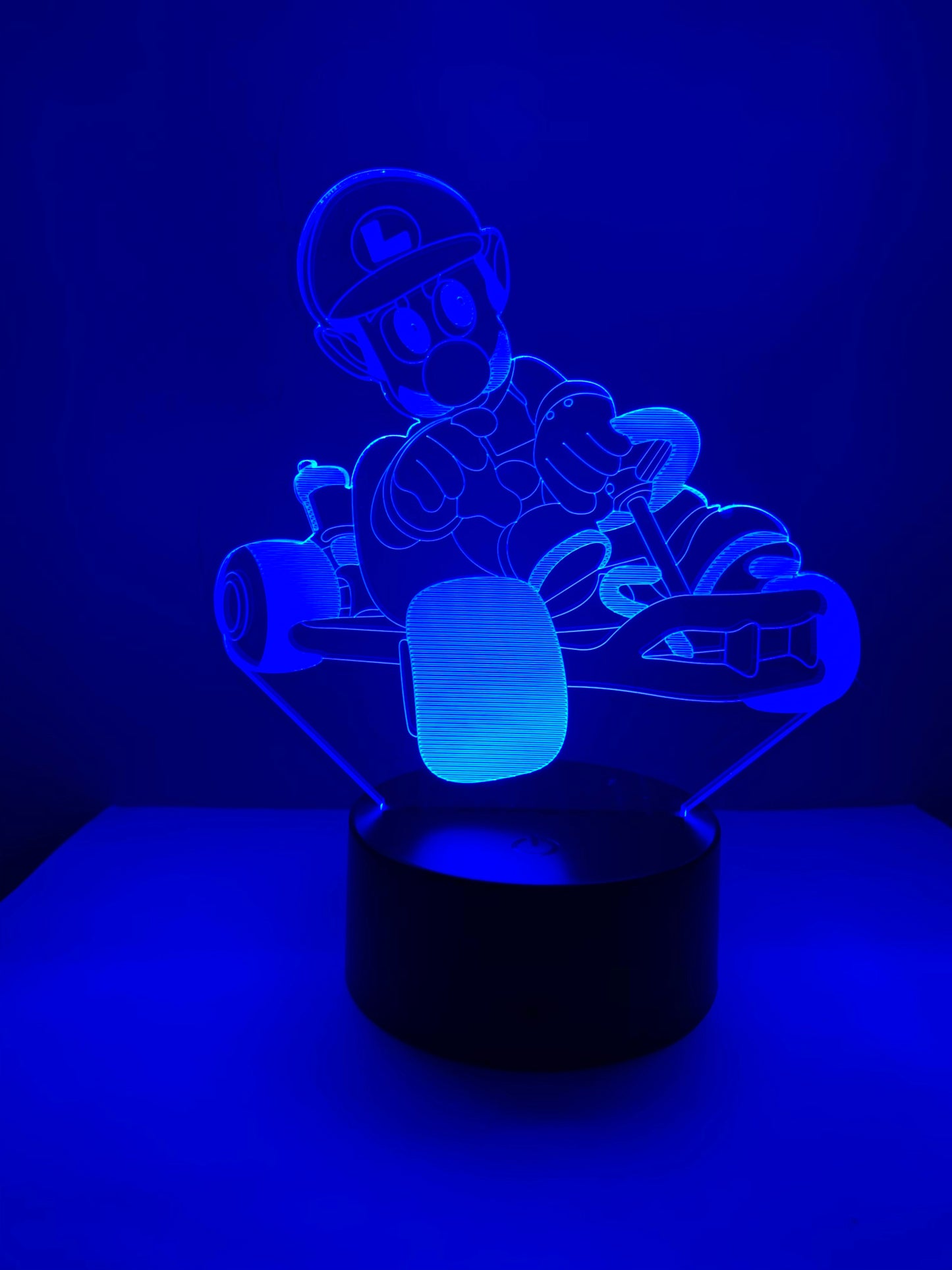 Lampe 3D DEL Luigi Kart Super Mario