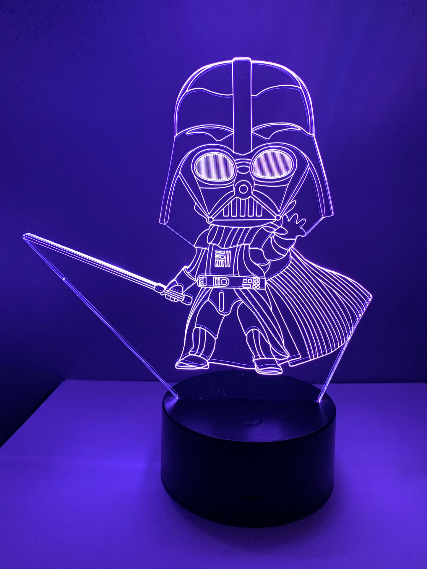 Lampe 3D DEL Darth Vader Star Wars