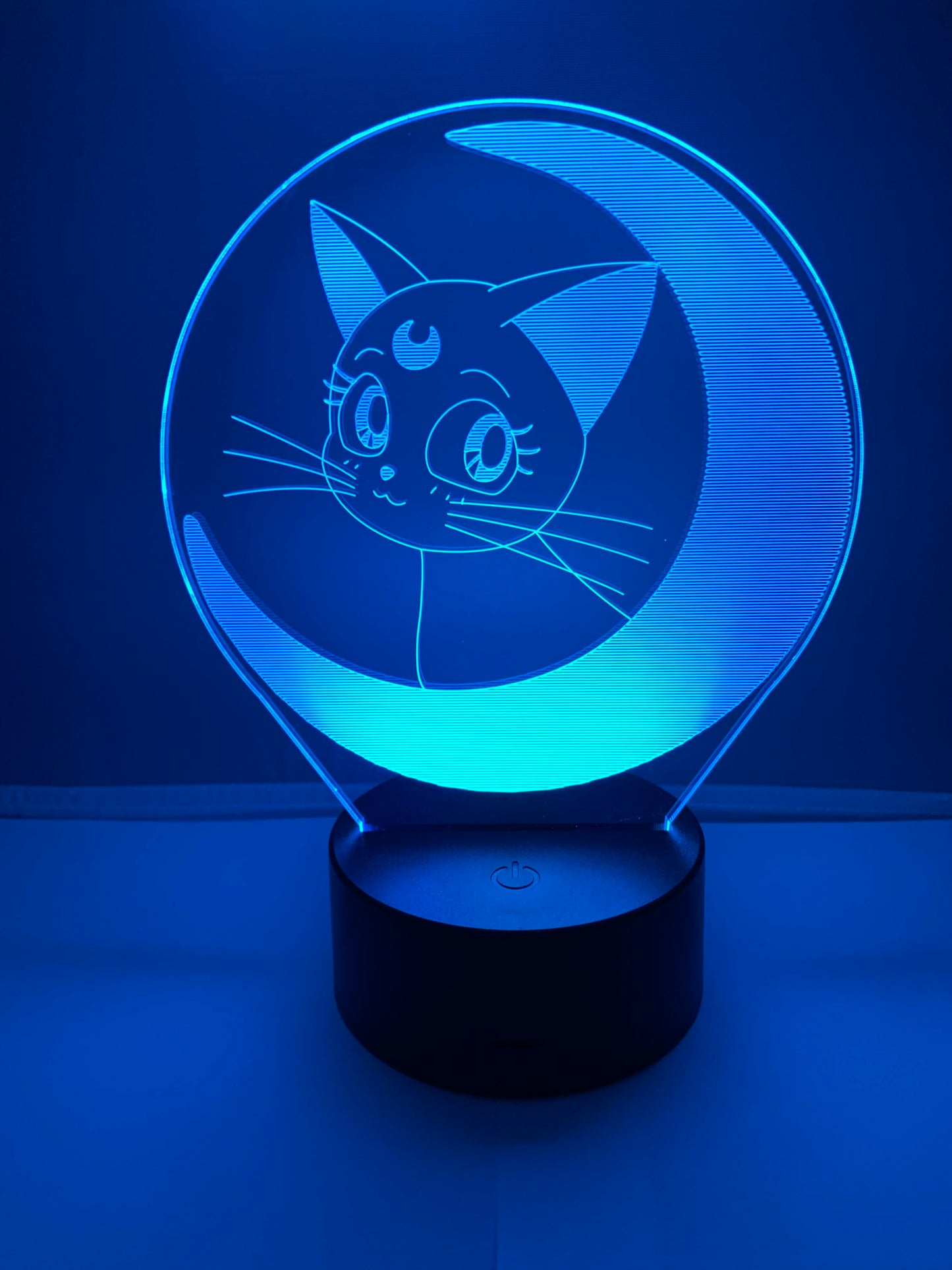 Lampe 3D DEL Luna Sailor Moon