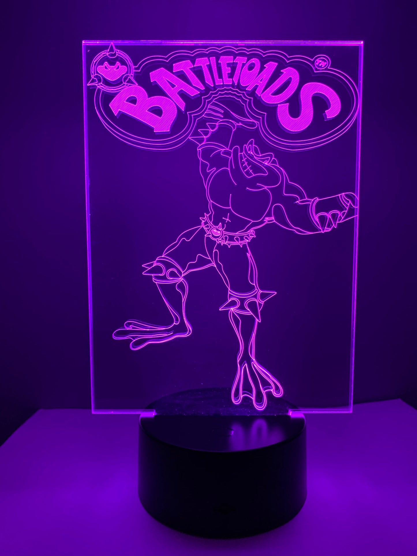 Lampe 3D DEL Battletoads