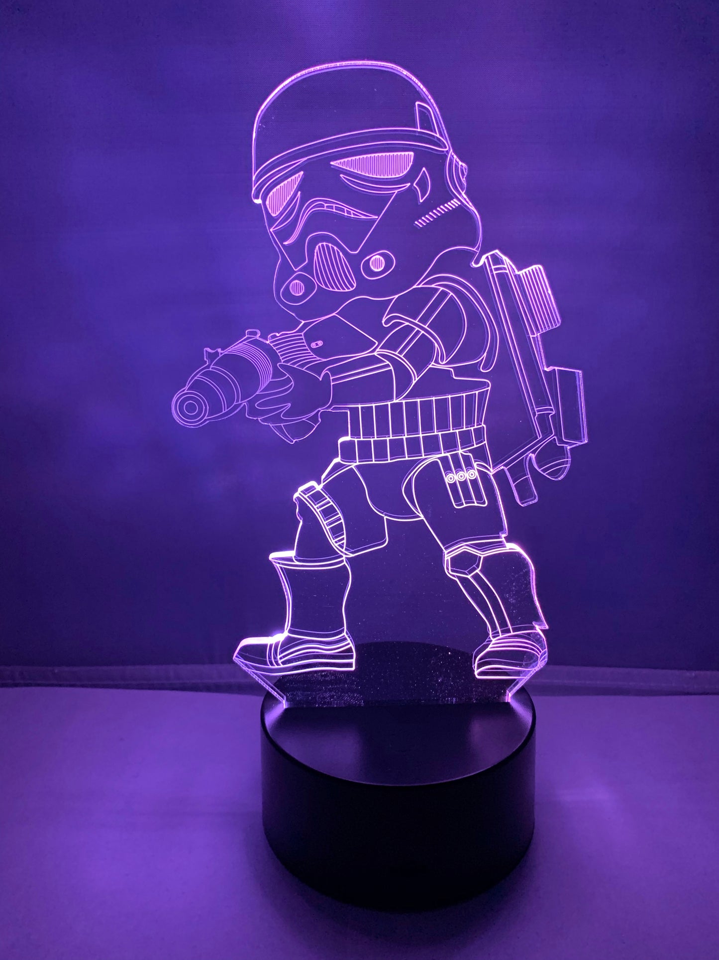 Lampe 3D DEL Stormtrooper Star Wars