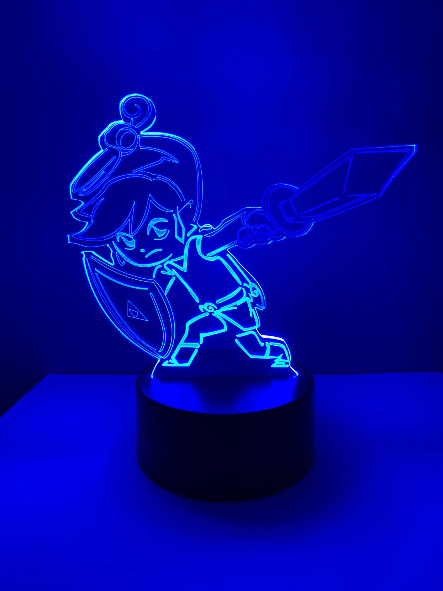 Lampe 3D DEL Link Toon Zelda The Minish Cap