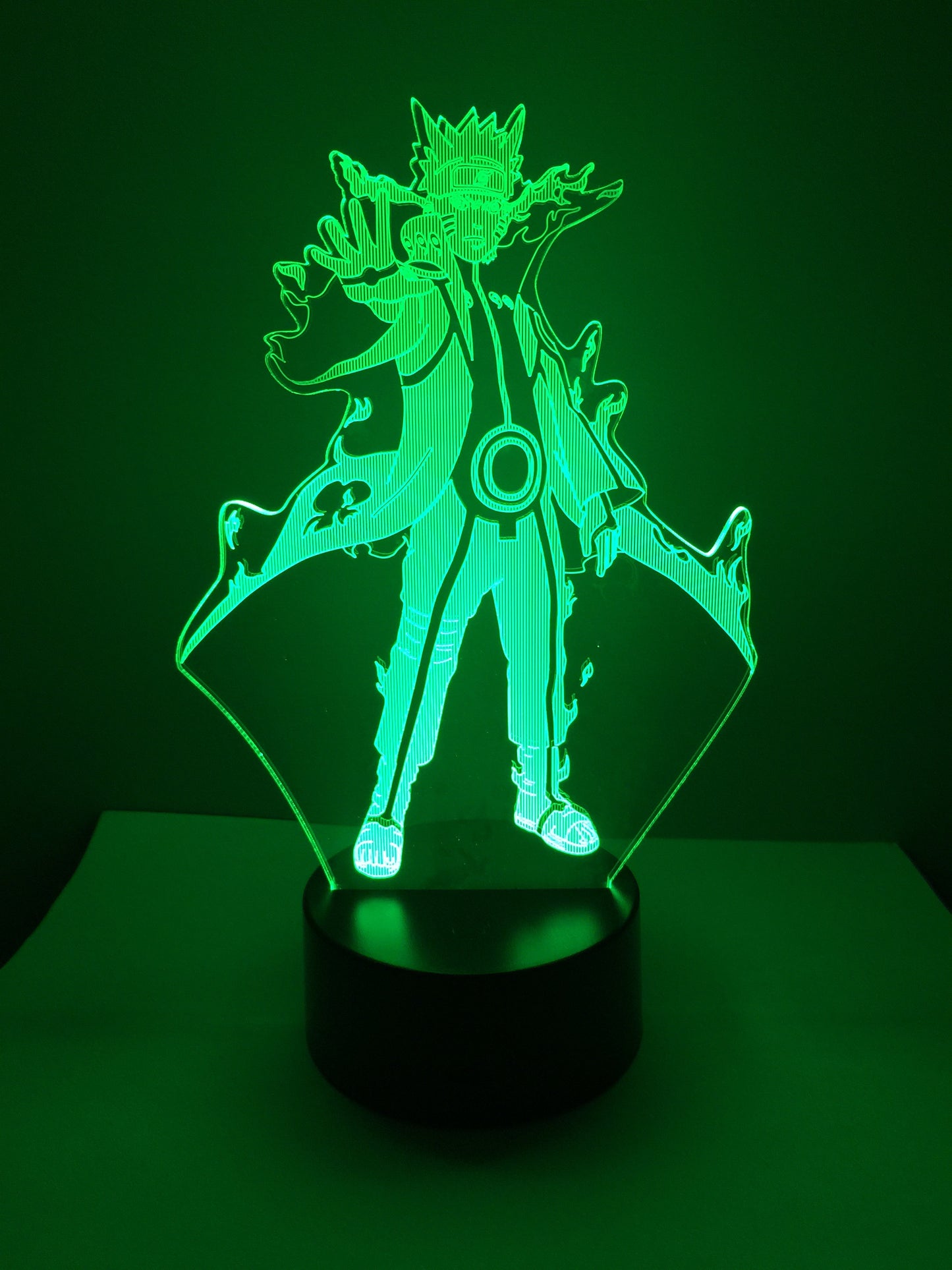 Lampe 3D DEL Naruto Kyuubi